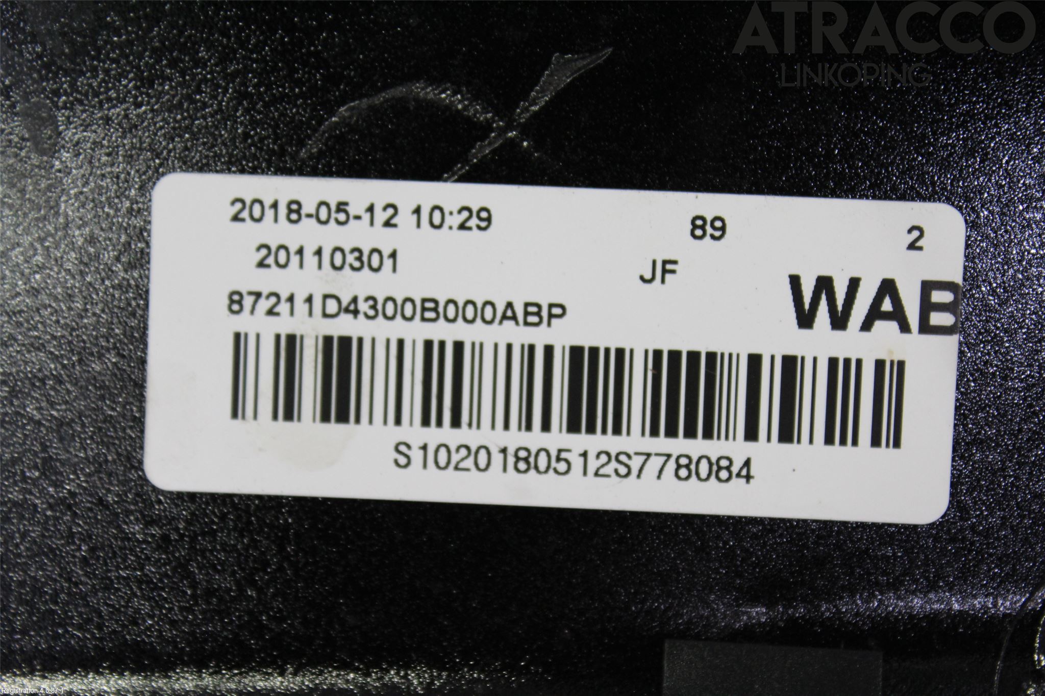 Kia OPTIMA 16-20 Spoiler Baklucka