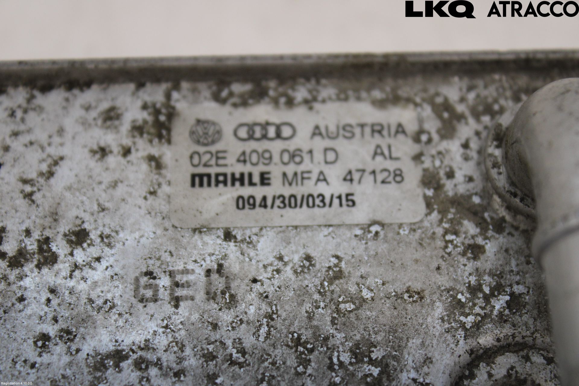 Volkswagen VW PASSAT 15-19 Oljekylare Automat