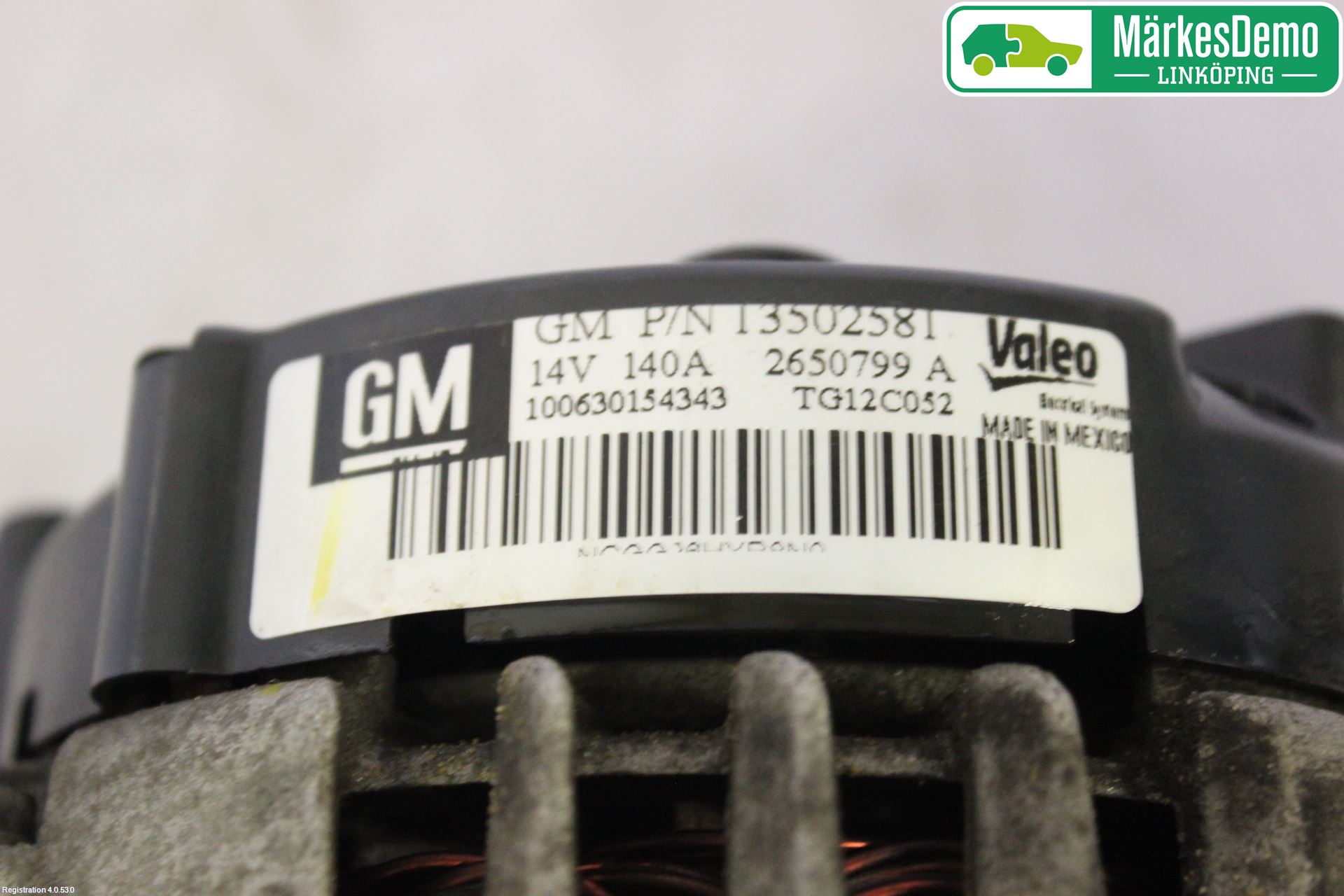 Saab 9-5 10-12 Generator