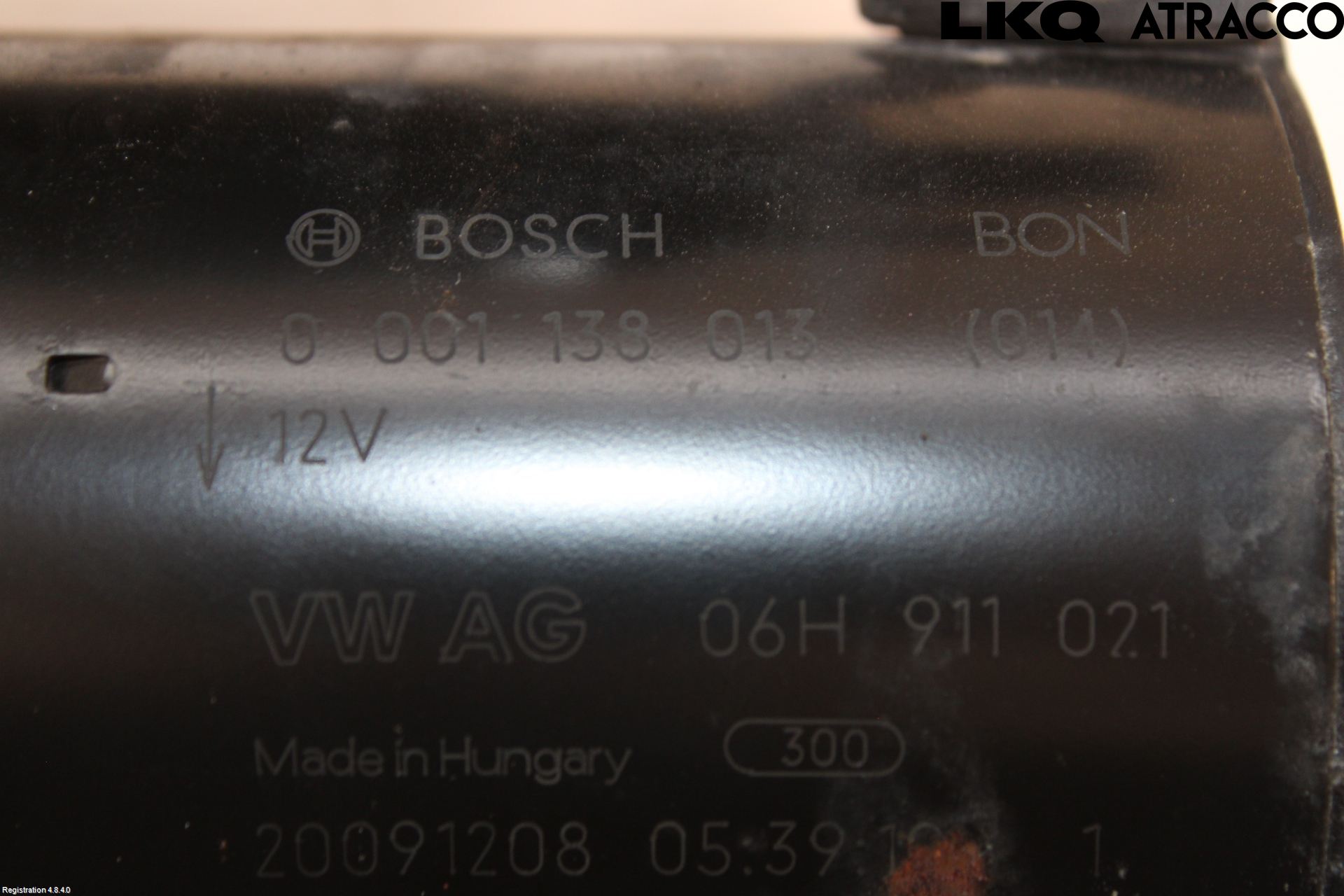 Audi A4/S4 08-11 Startmotor