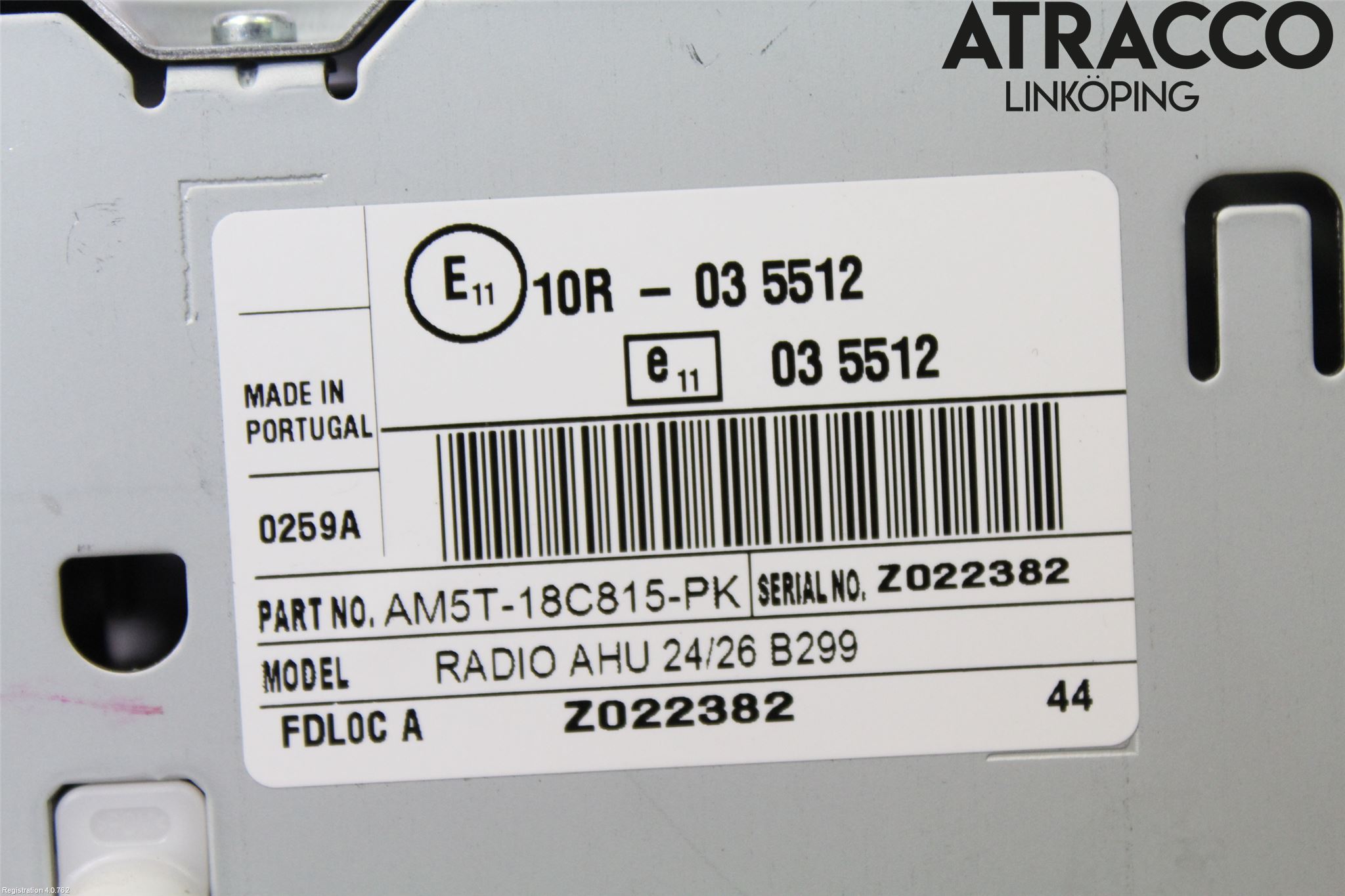 Ford FIESTA 13-17 Cd Radio - Multimediapanel