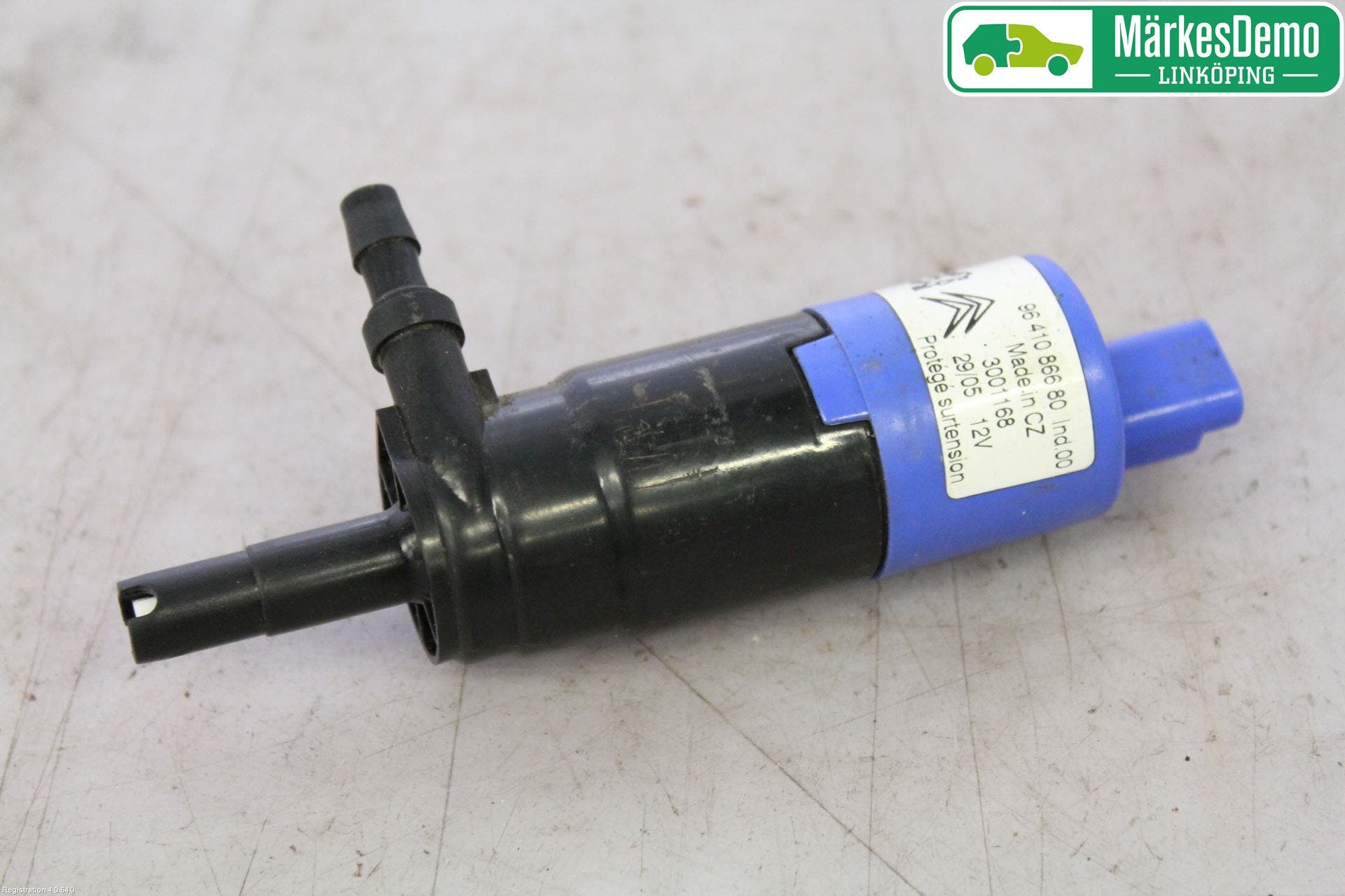 Peugeot 407 Spolarpump Högtryck