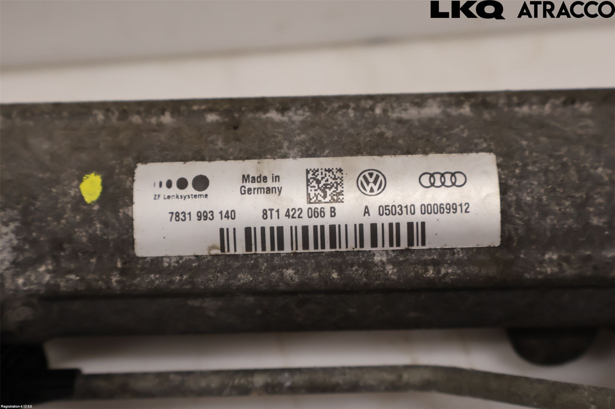Audi A4/S4 08-11 Styrväxel Servo -Snäcka
