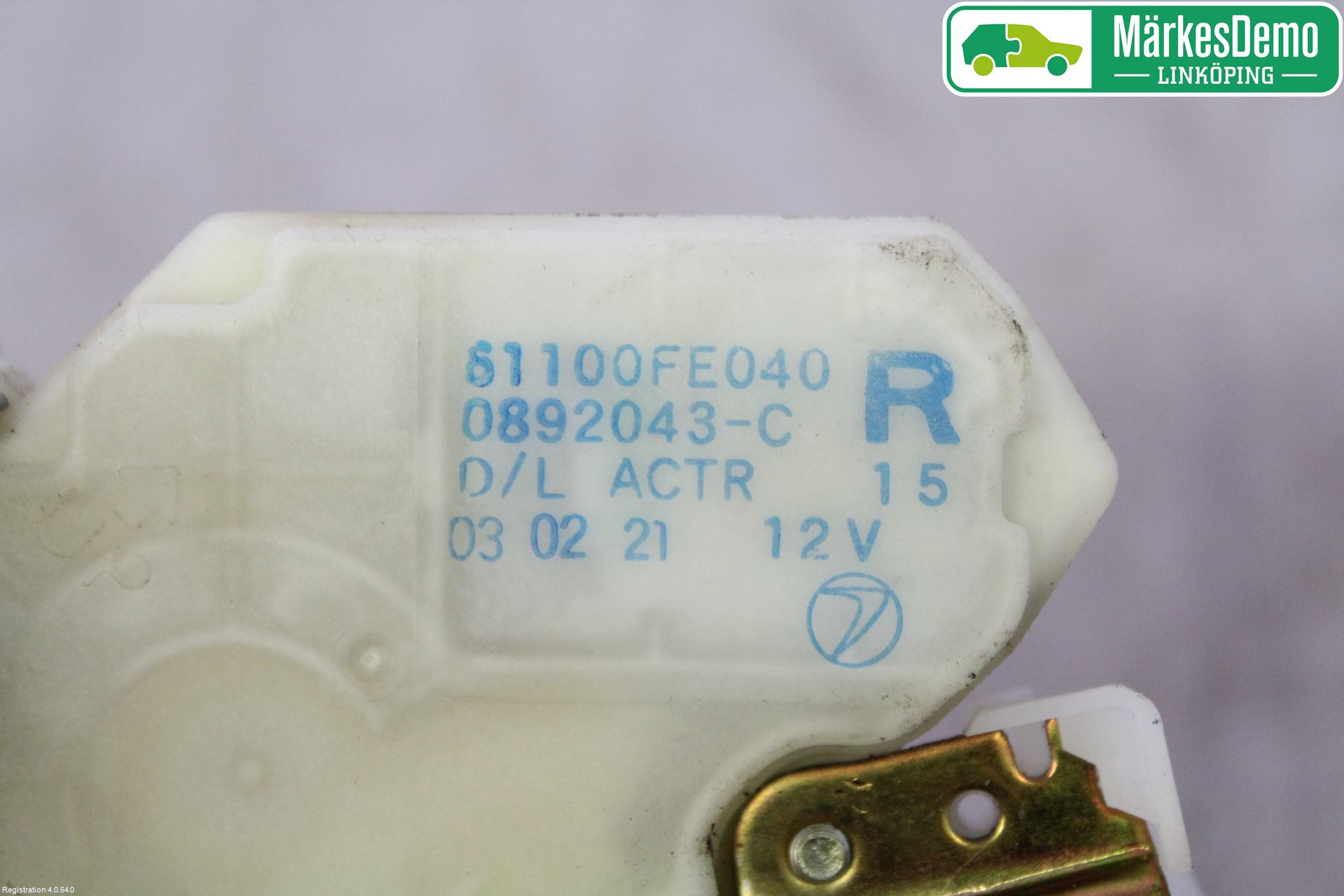 Subaru IMPREZA II  03-05 Låskista-Dörrlås