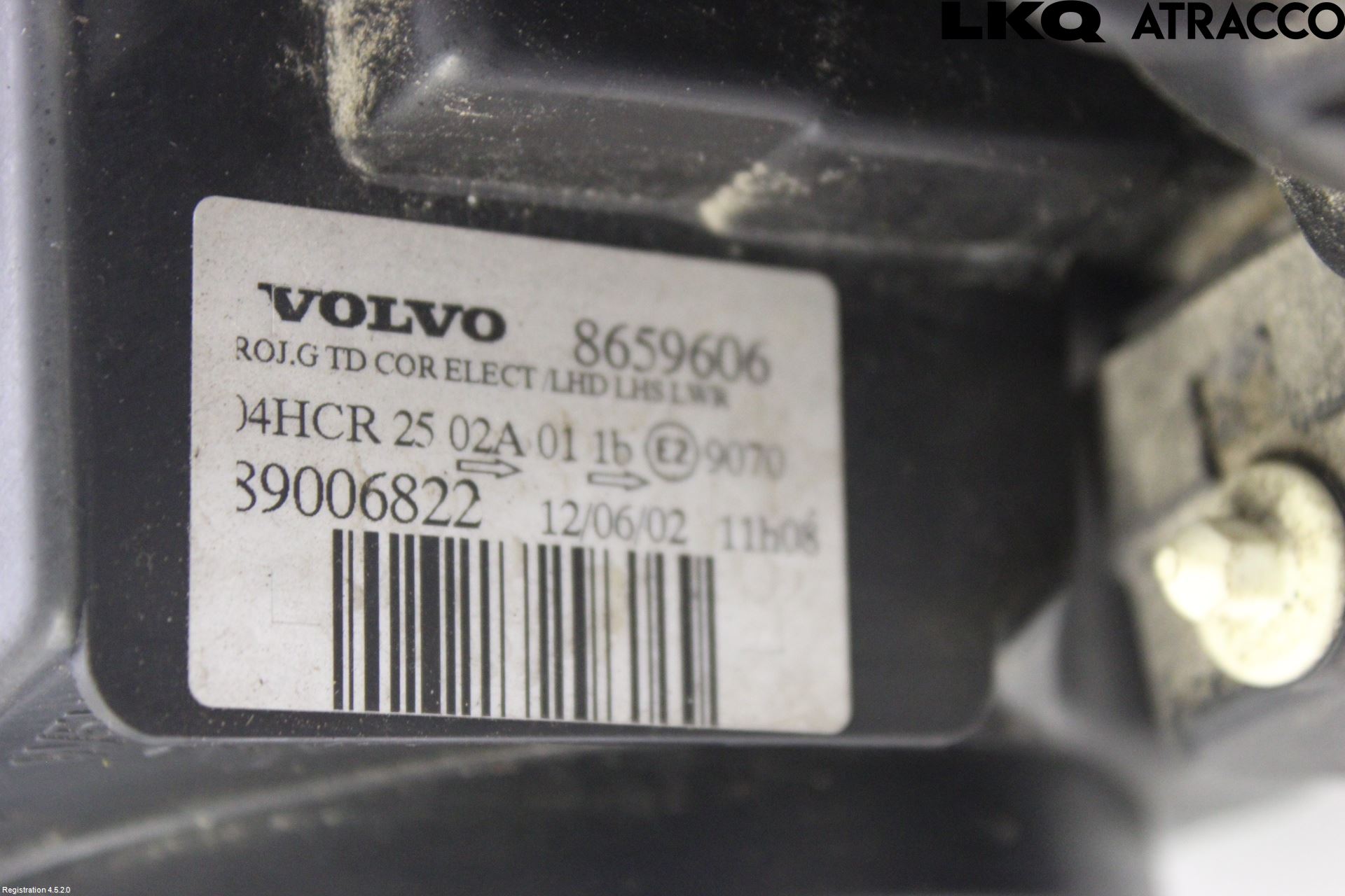 Volvo S60 01-04 Strålkastare Vänster