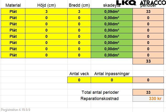 Volkswagen VW UP! / E-UP! Dörr Bak Höger