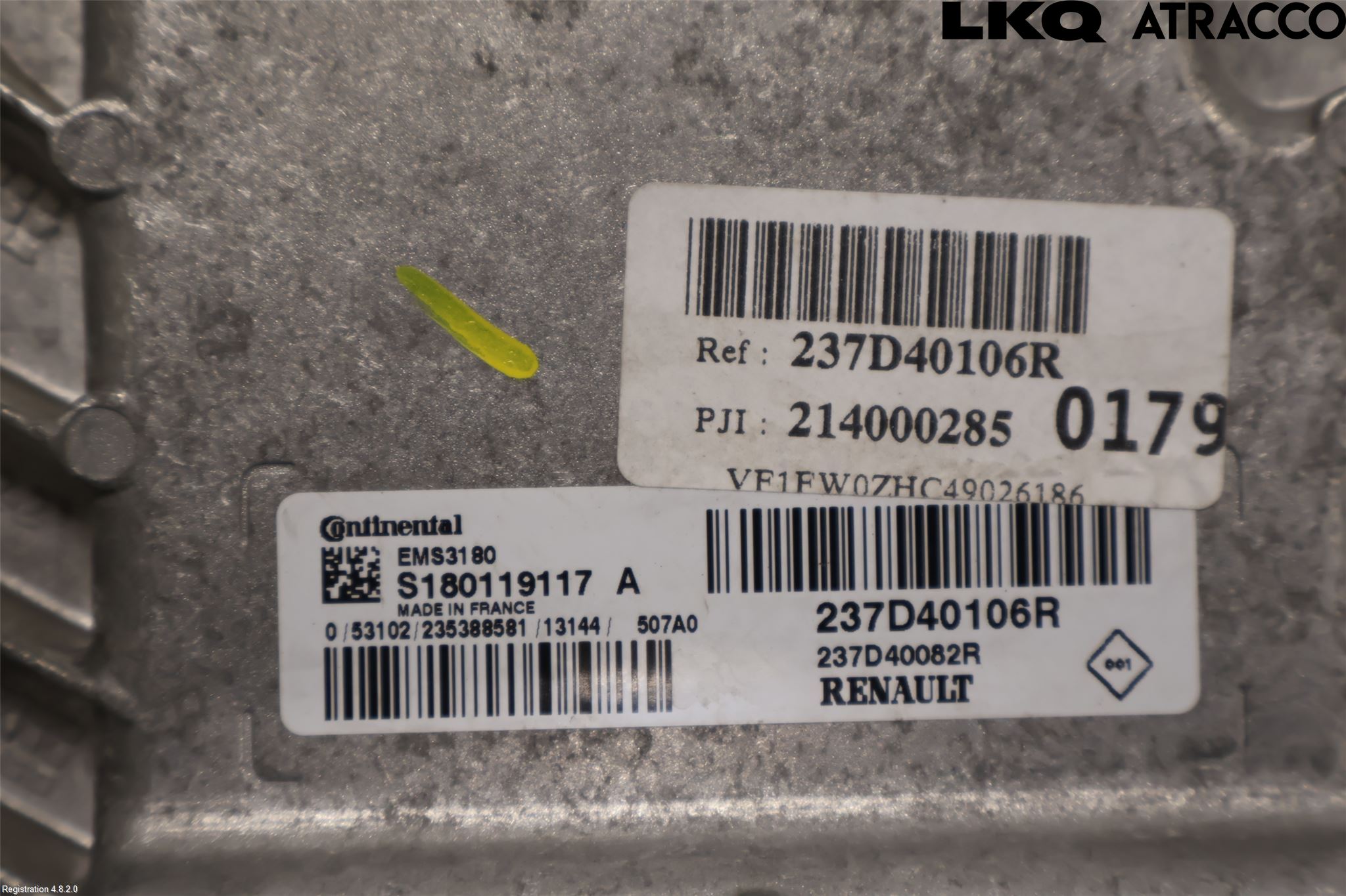 Renault KANGOO II 08-14 Styrenhet Elmotor