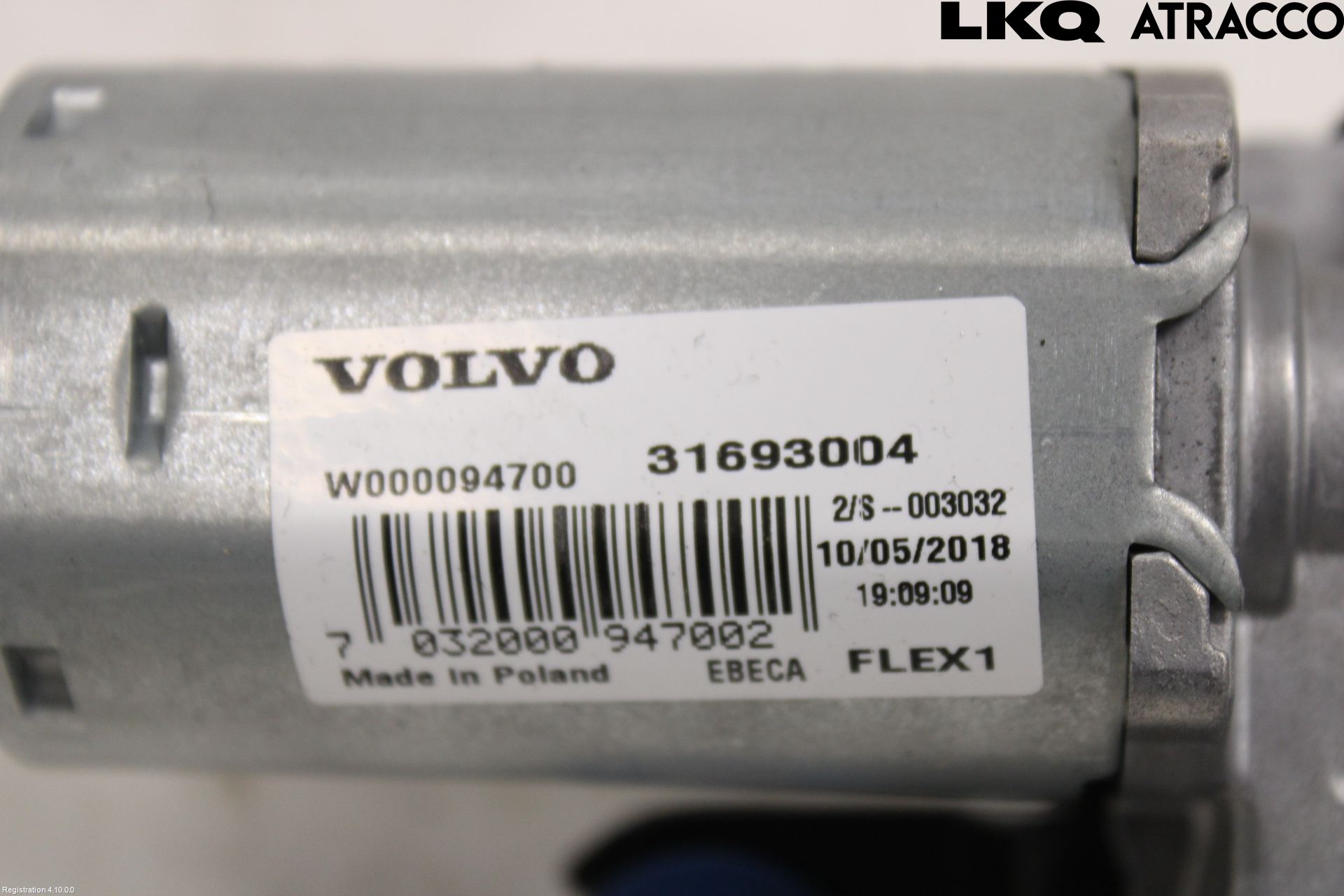 Volvo V60 19- Torkarmotor Baklucka