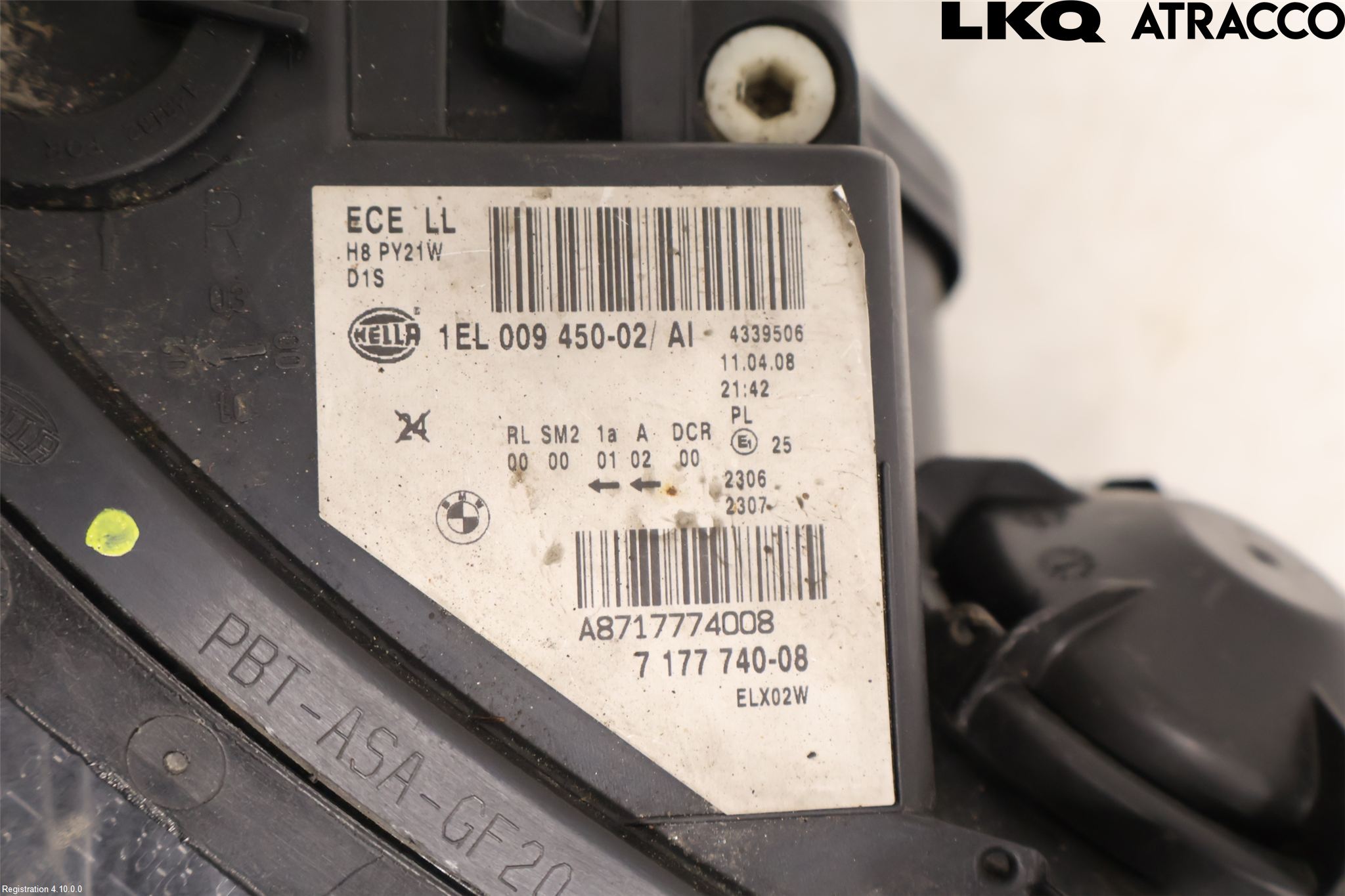 BMW 5 E60/61 Sed/Tou 02-10 Strålkastare Höger