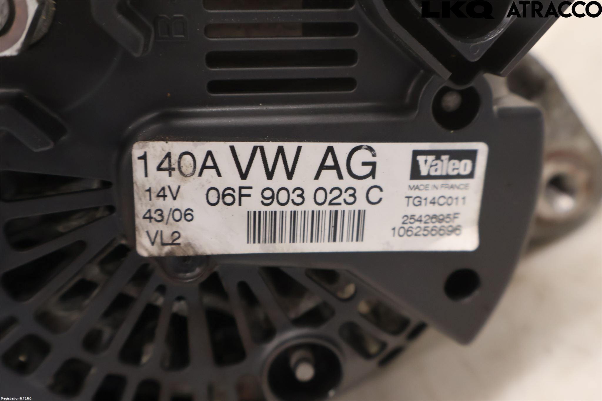 Volkswagen VW GOLF V 04-09 Generator