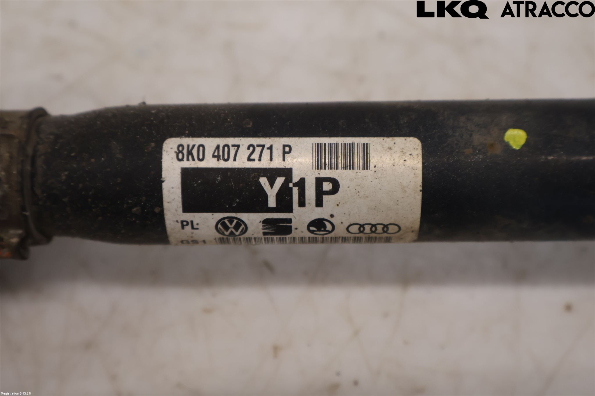 Audi A5 07-16 Drivaxel Fram Höger