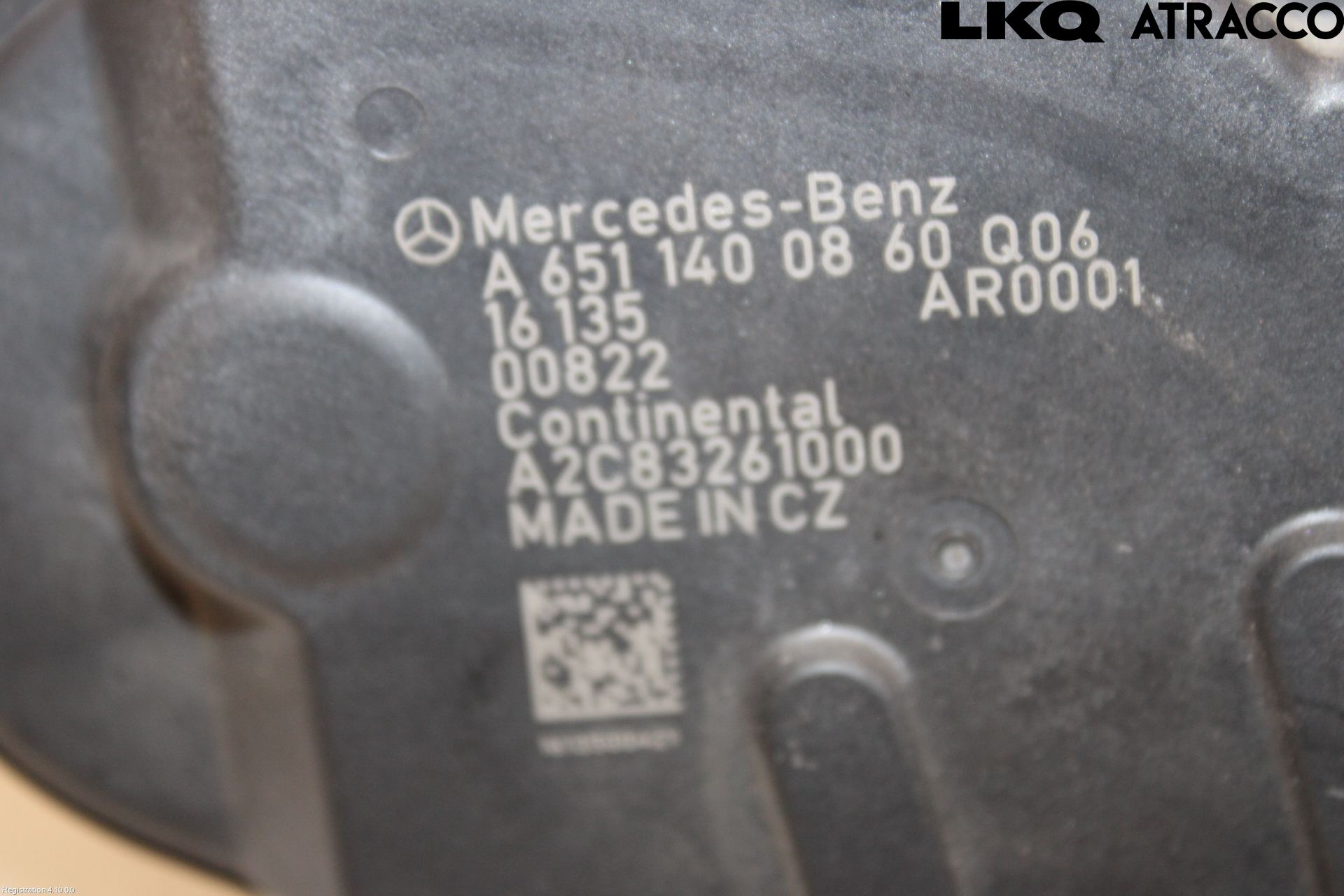 Mercedes-Benz MB CLA-KLASS (C117/X117) 13-19 Egr Ventil