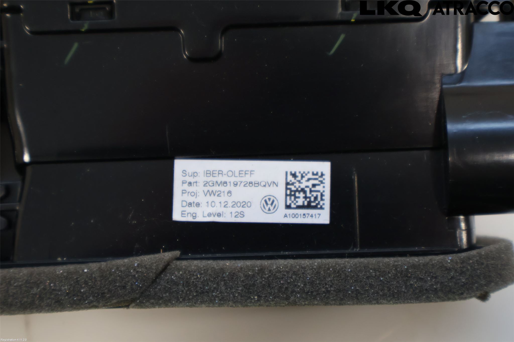 Volkswagen VW T-CROSS 19- Defrosterkanal-Munstycke