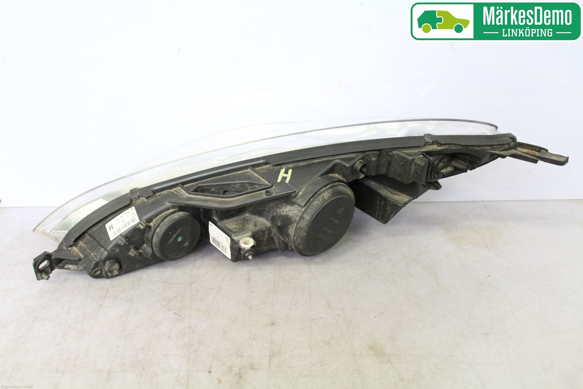 Peugeot 407 Strålkastare Höger