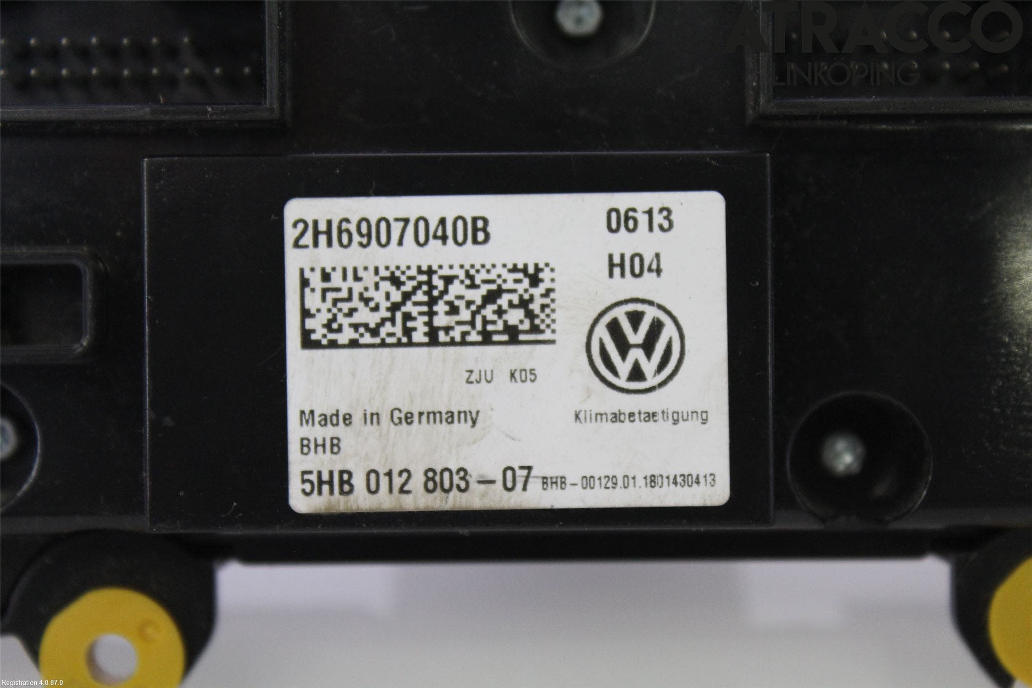 Volkswagen VW AMAROK 2H 10-22 Ac Styrenhet Ac Manöveren