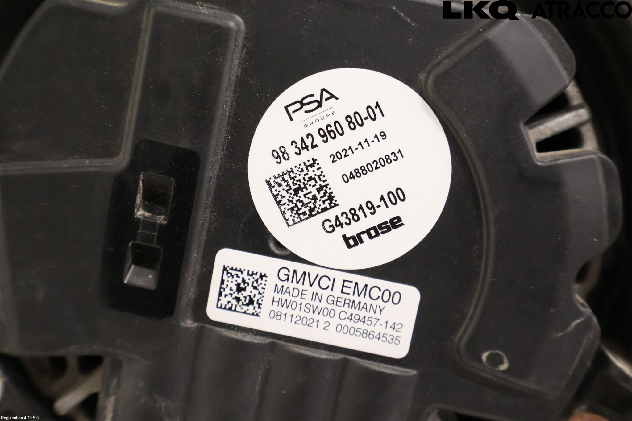 Opel VIVARO 20- Kylfläkt El