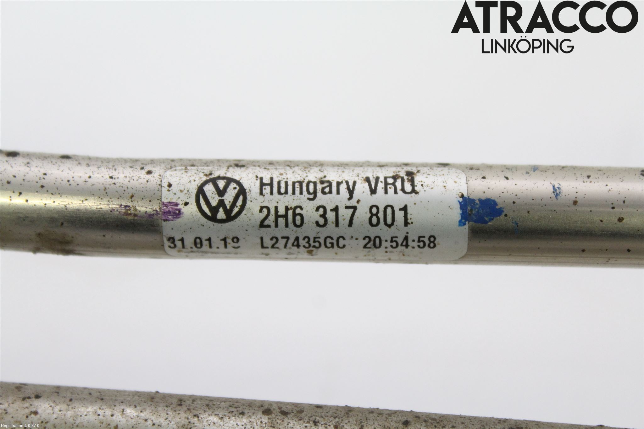 Volkswagen VW AMAROK 2H 10-22 Växellåda Oljerör-Slang