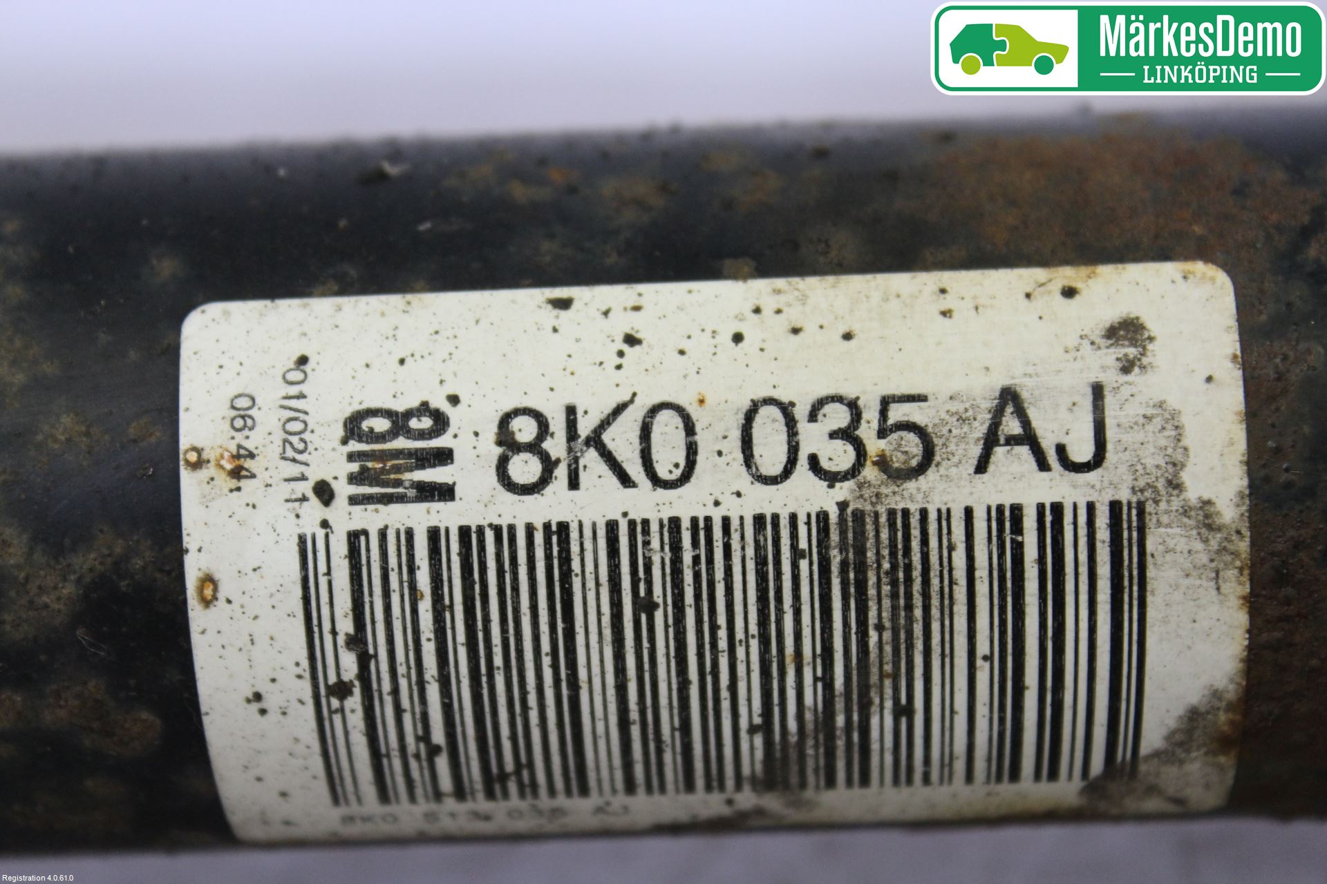 Audi A4/S4 08-11 Stötdämpare Bak