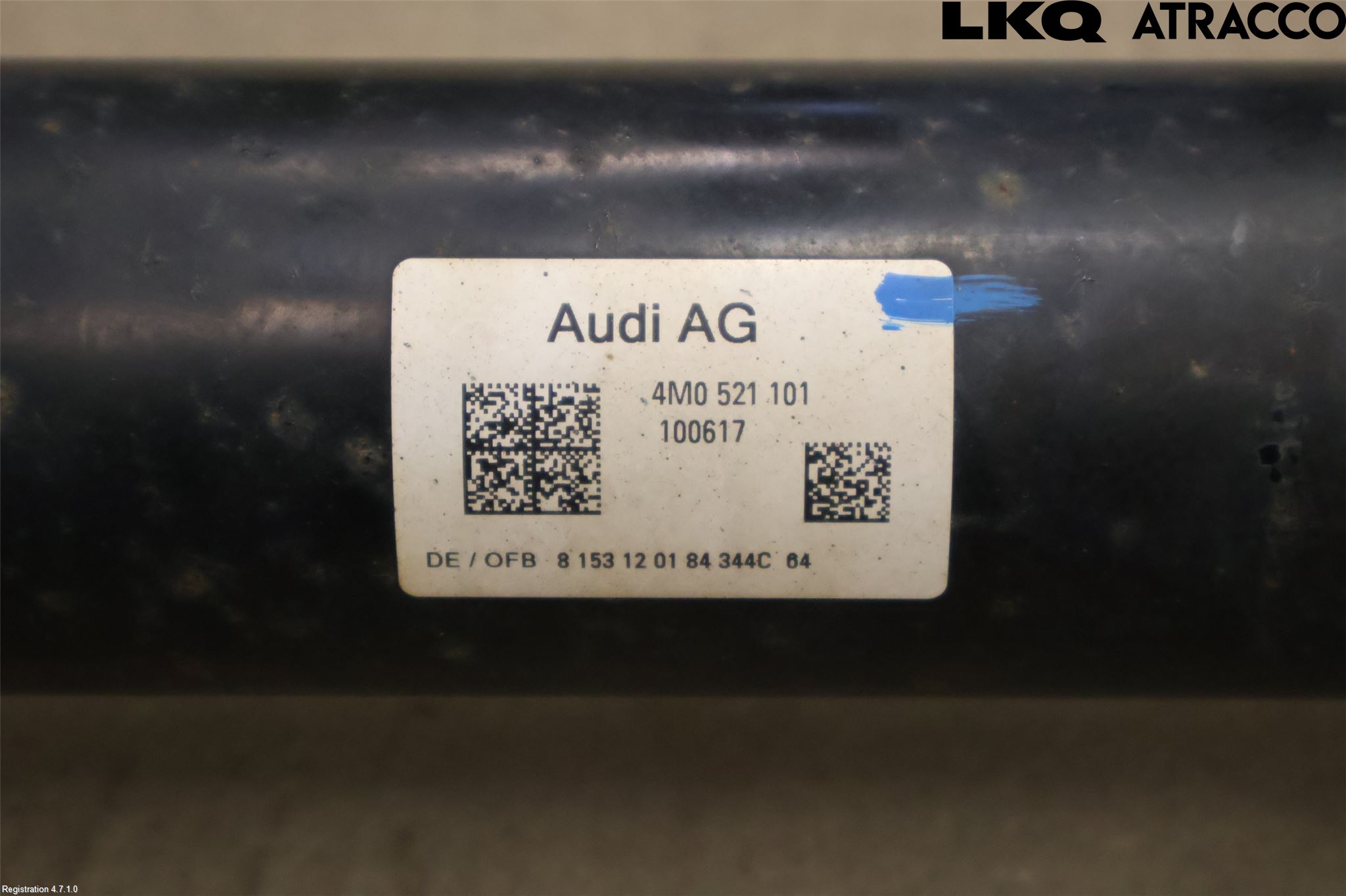 Audi Q7/SQ7 Mellanaxel Komp