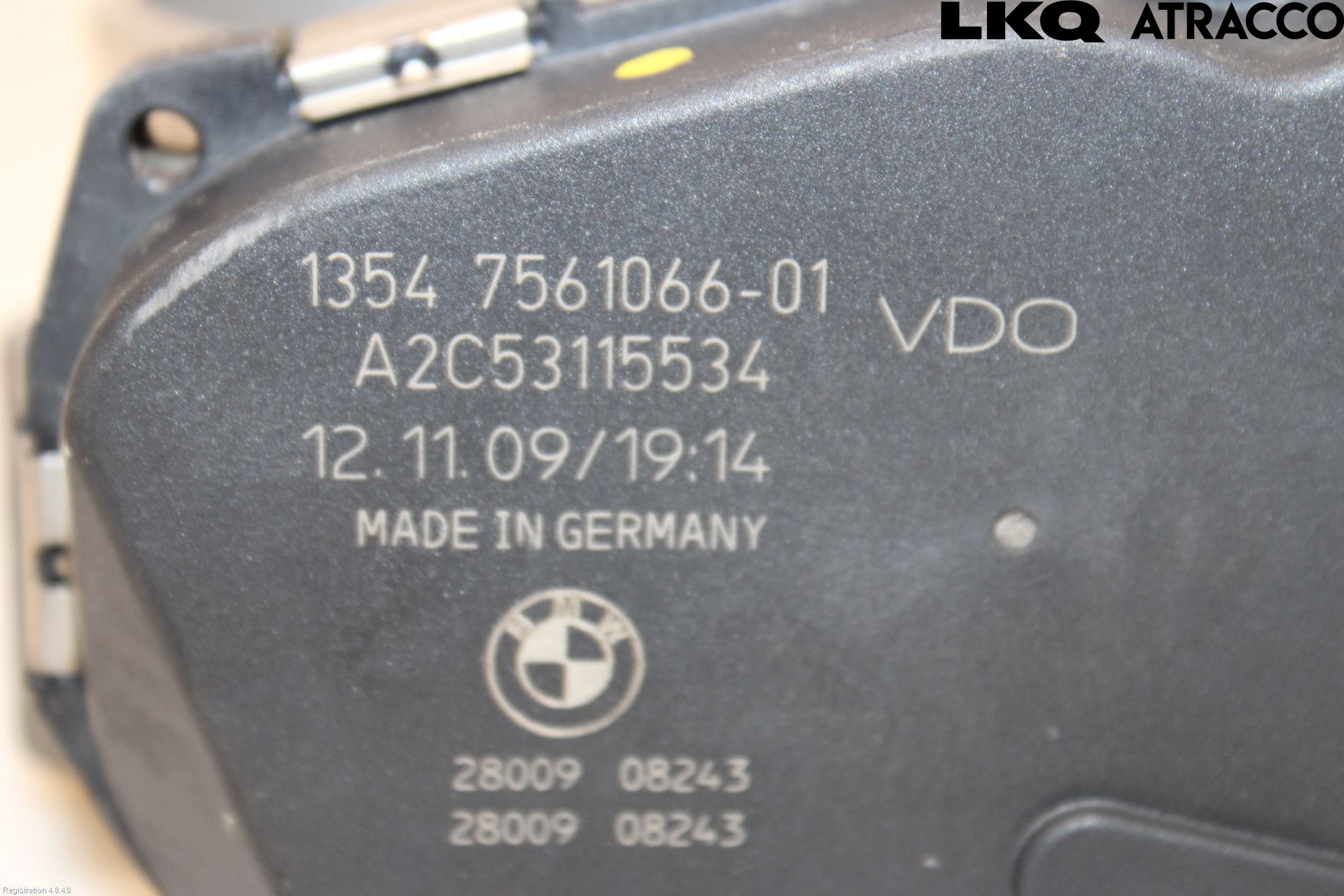 BMW 3 E90/91 SED/TOU 05-12 Injspjällhus