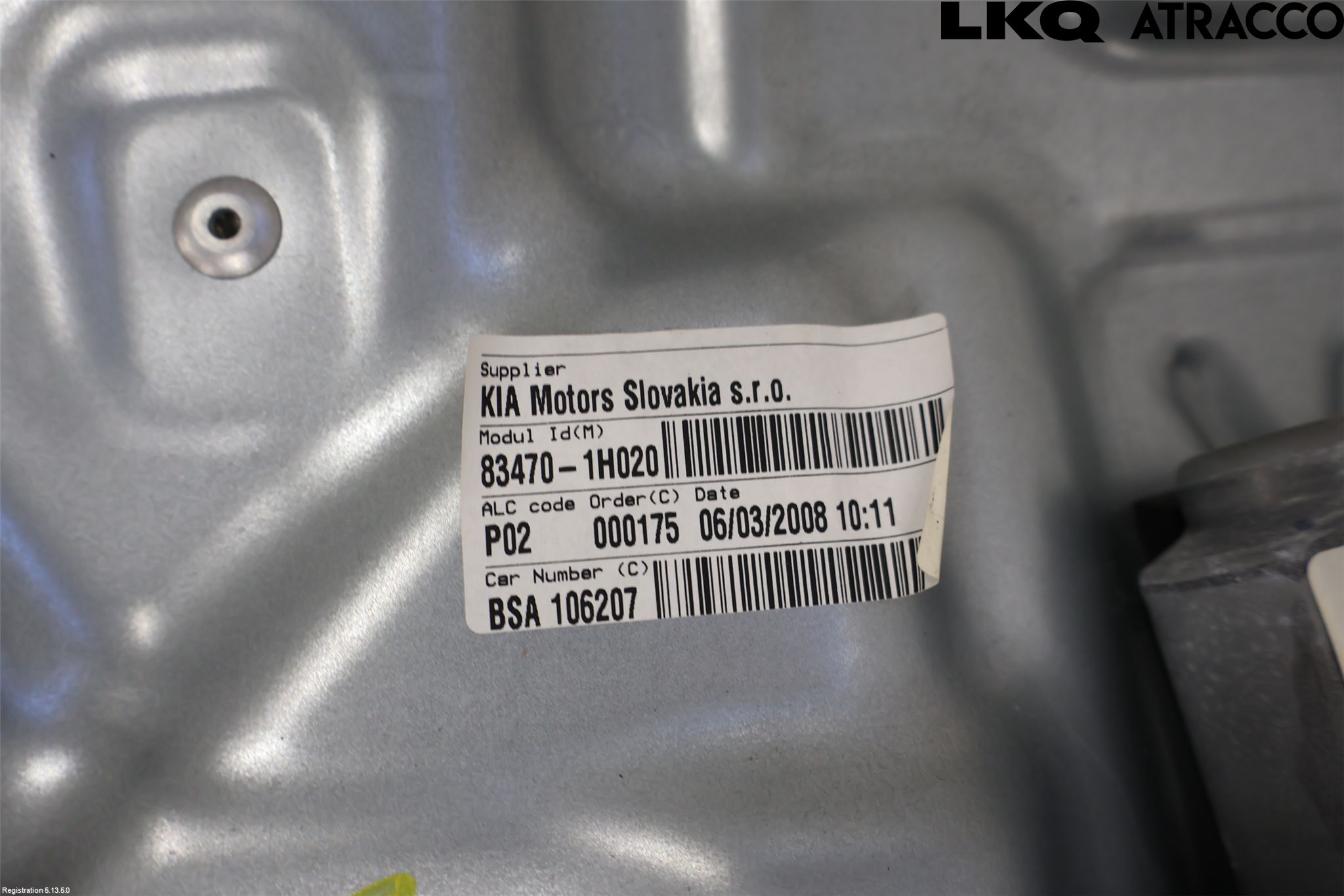 Kia CEED 06-12 Fönsterhiss El Kompl