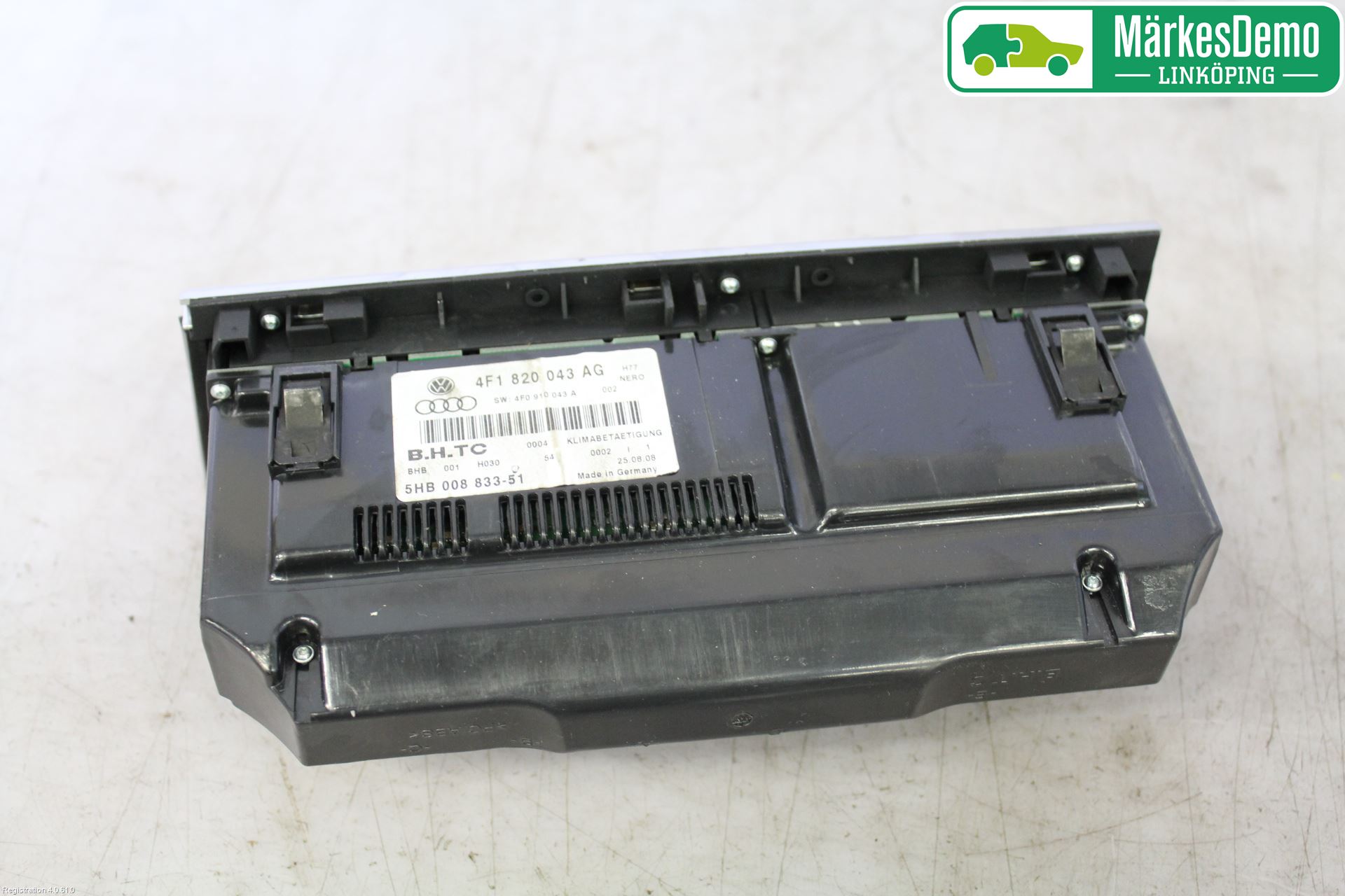 Audi ALLROAD 06-11 Ac Styrenhet Ac Manöveren