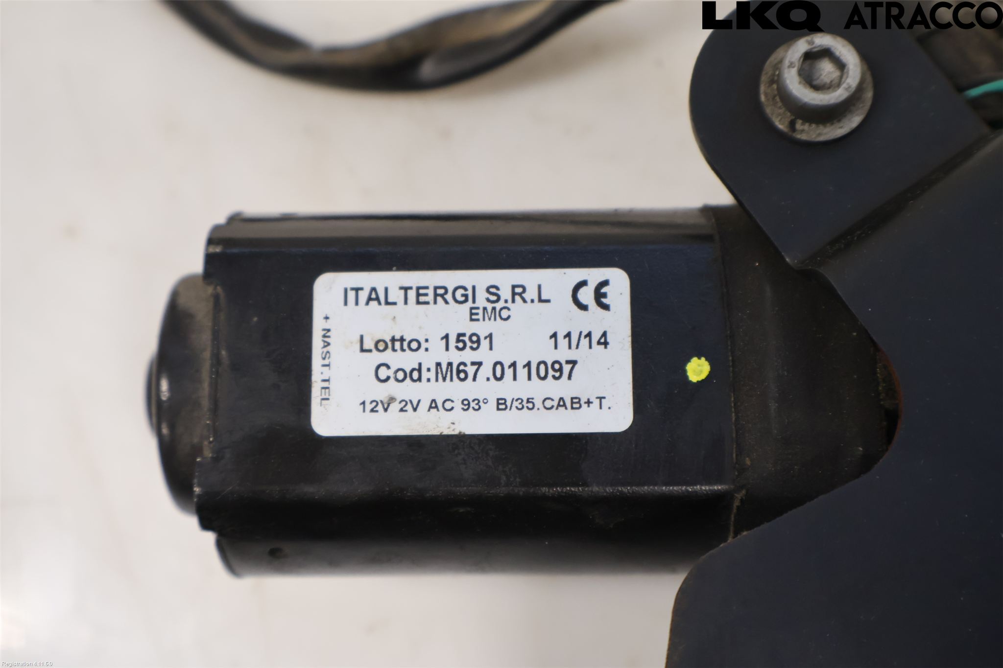 Mopedbil Microcar MICROCAR M. GO Torkarmotor Vindruta