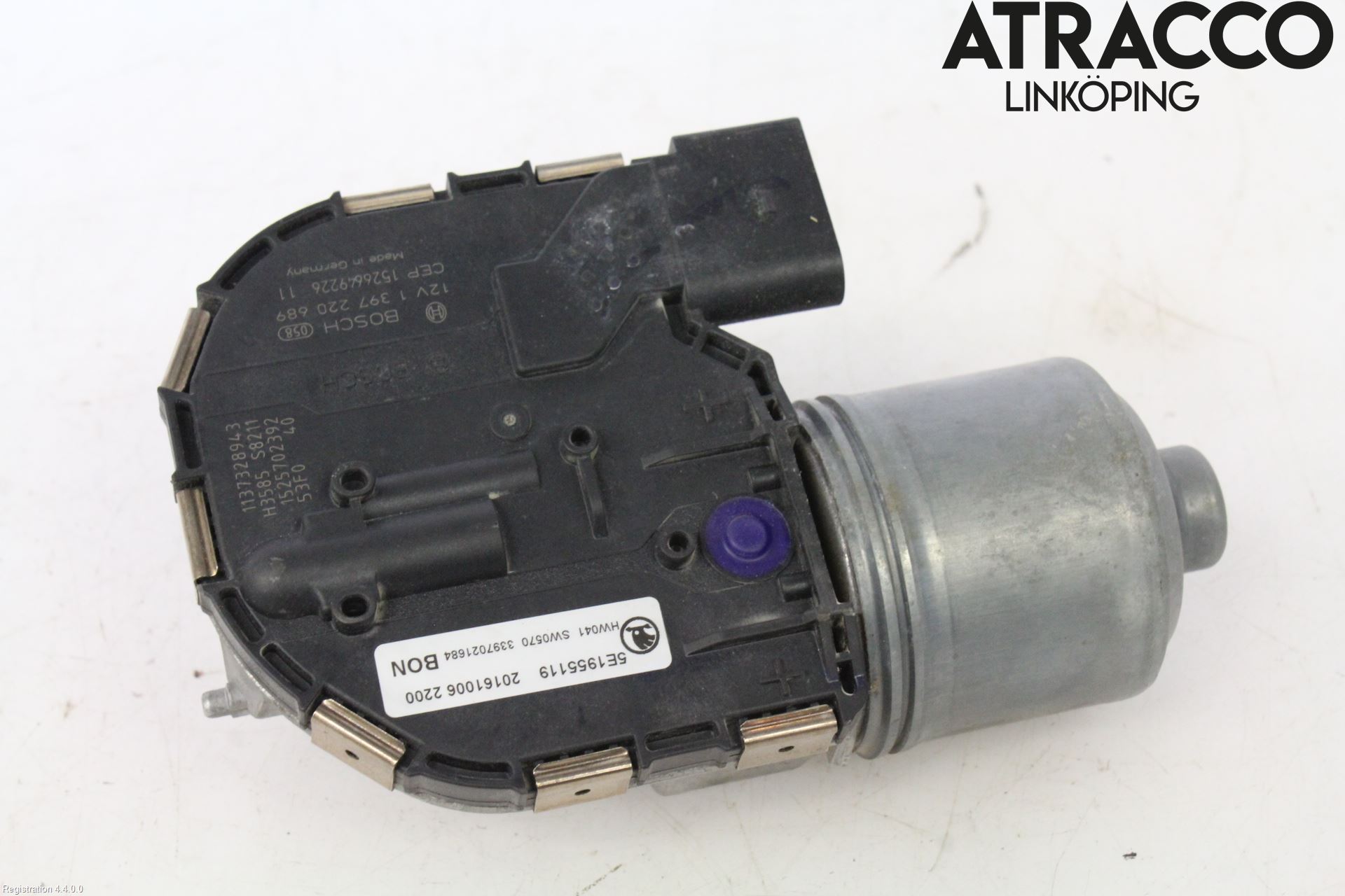 Skoda OCTAVIA (5E) 13-20 Torkarmotor Vindruta