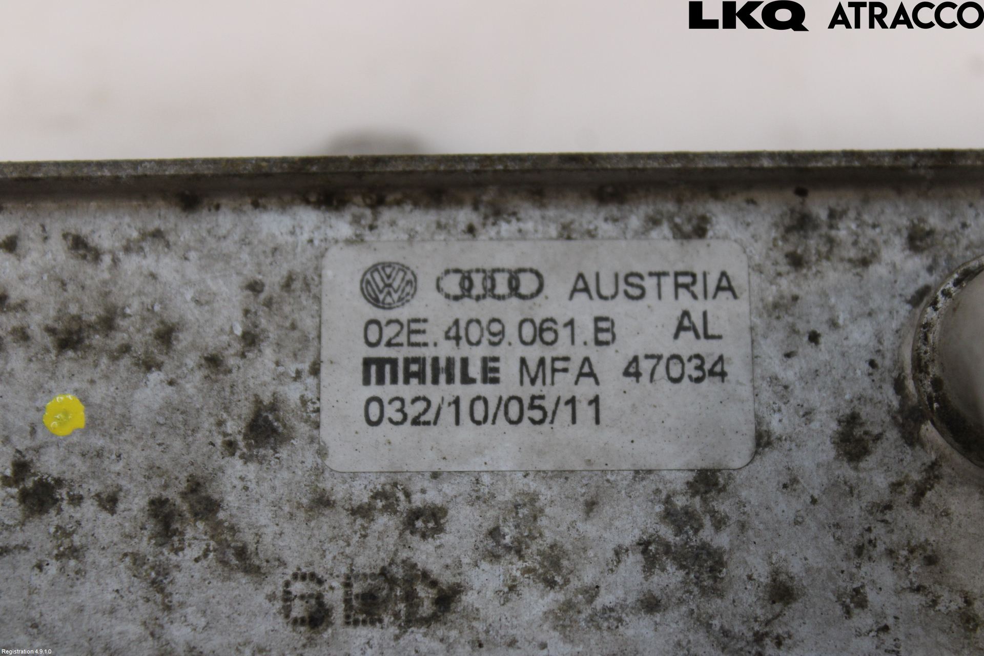 Volkswagen VW PASSAT 11-14 Oljekylare Automat