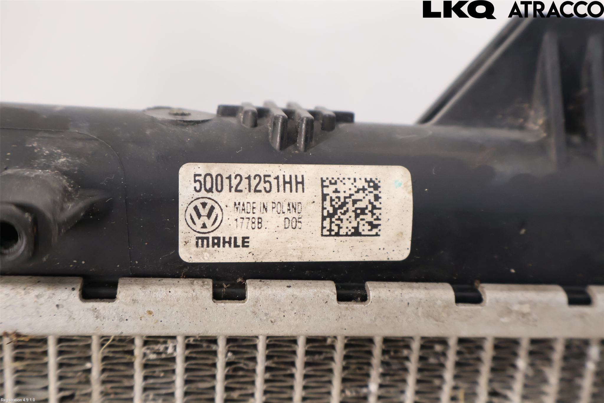 Volkswagen VW PASSAT 15-19 Kylare Aut