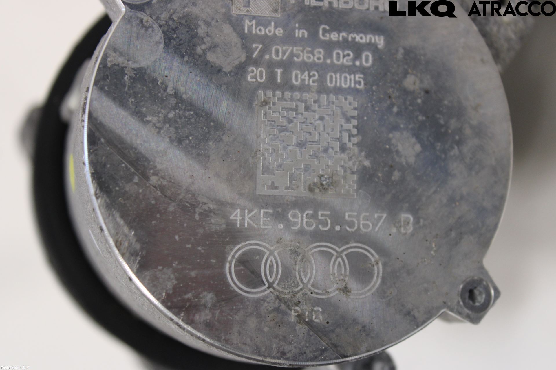 Audi E-TRON, S GE 19- Vattenpump