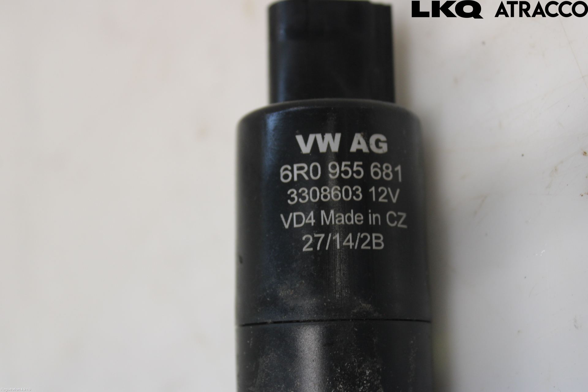 Volkswagen VW PASSAT 11-14 Spolarpump Högtryck