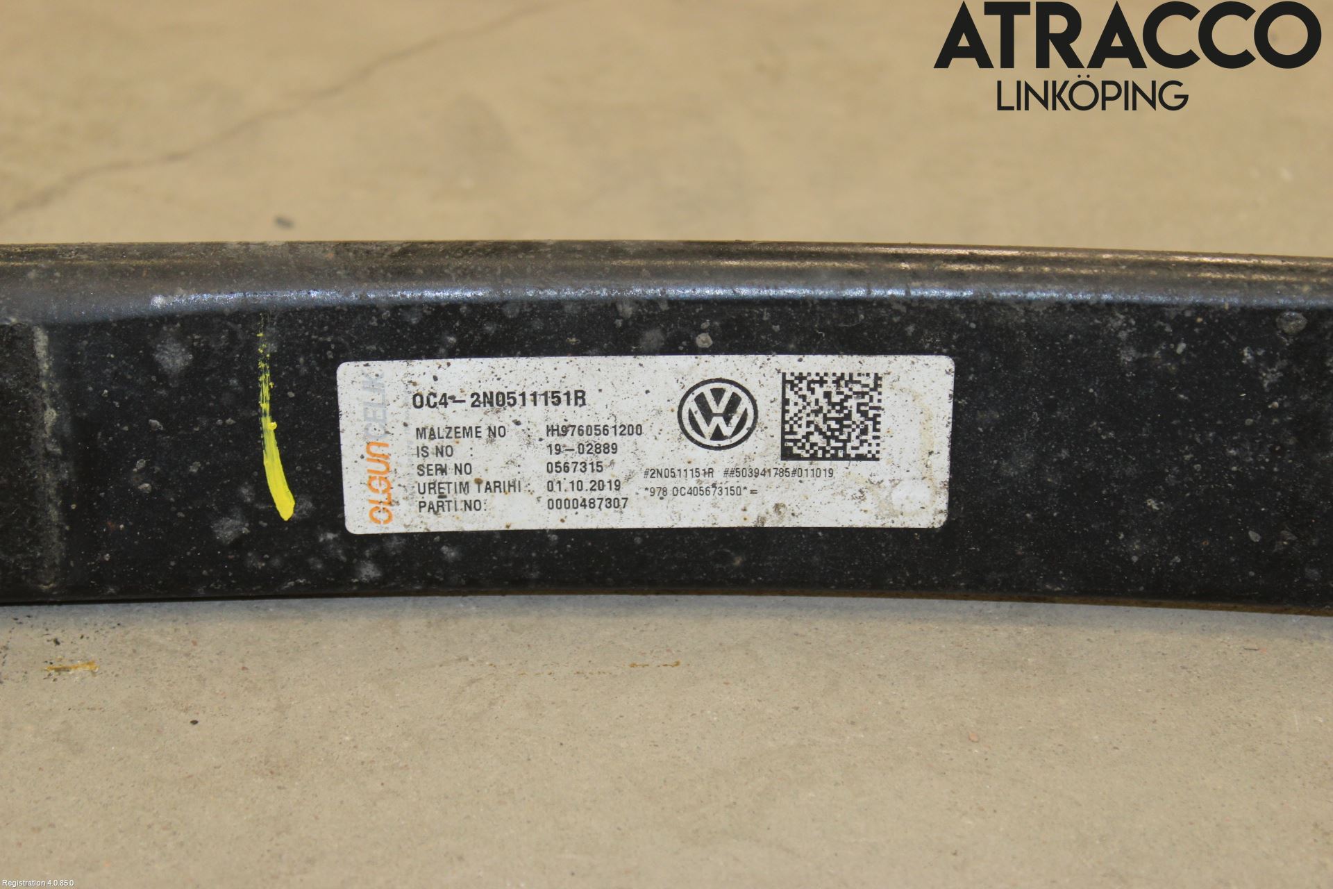 Volkswagen VW CRAFTER II / E-CRAFTER 17- Fjäder Bak Blad