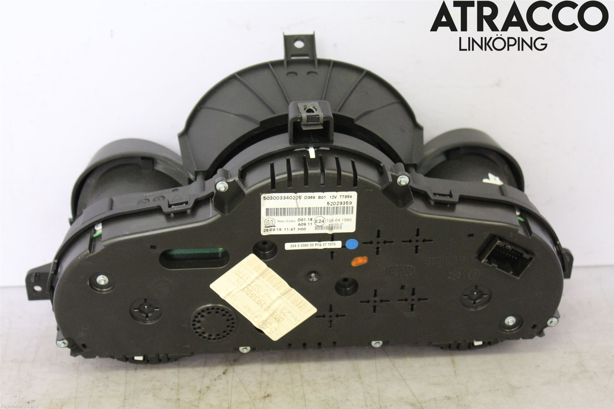 Fiat 500X 15- Instrument Komb