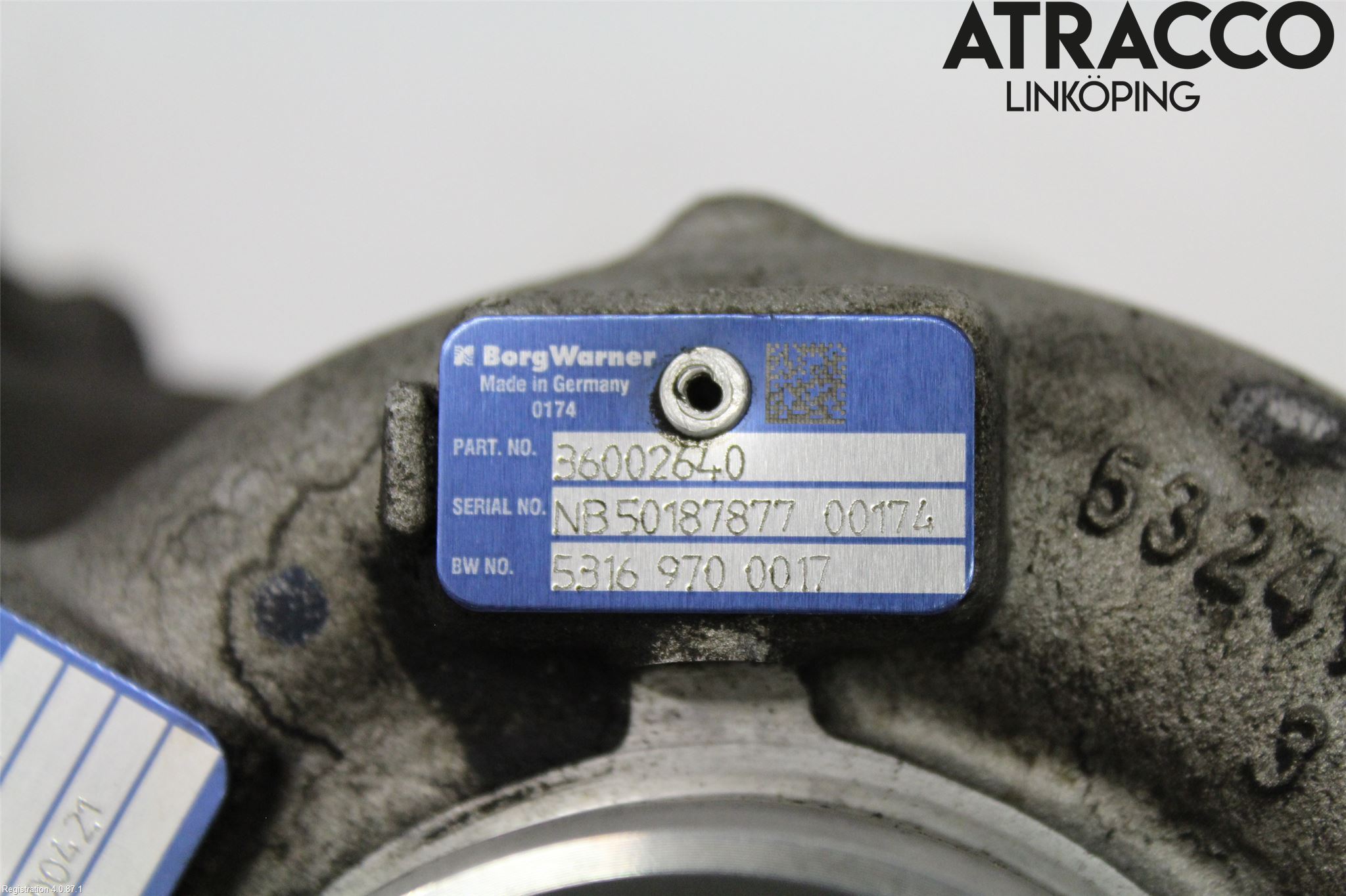 Volvo XC60 09-13 Turboaggregat