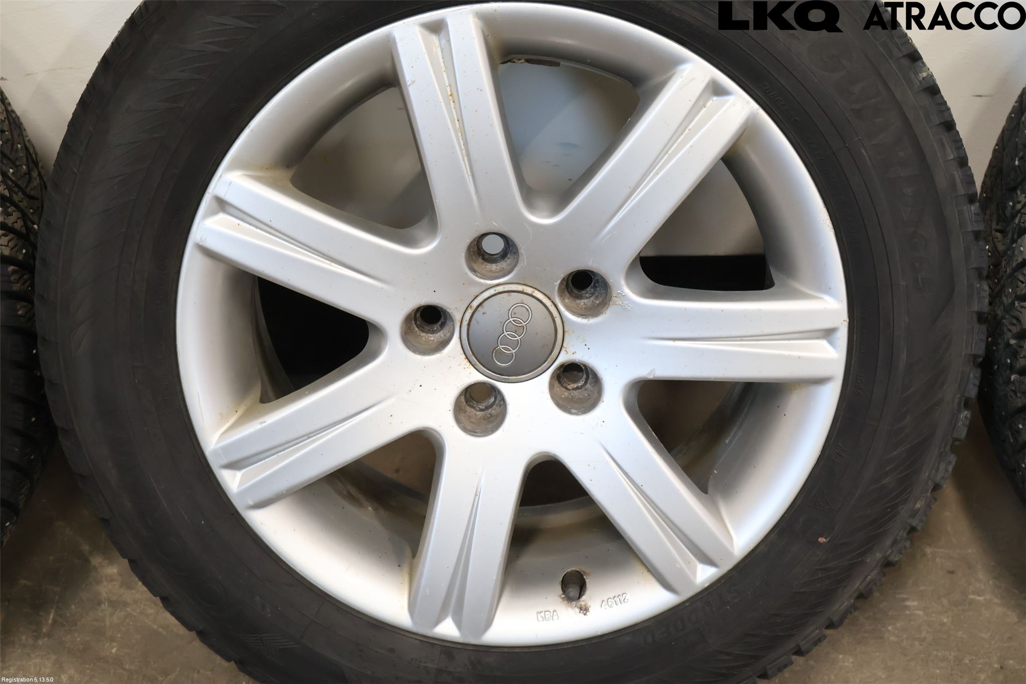 Volkswagen VW CADDY 11-15 Vinterdäck Alumfälg 4St