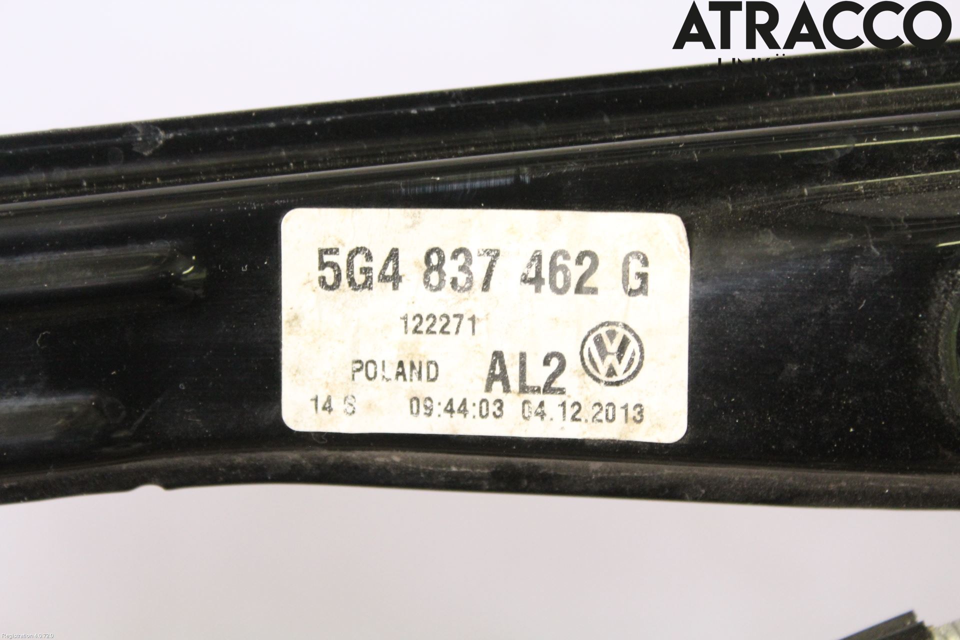 Volkswagen VW GOLF / E-GOLF VII 13-20 Fönsterhissmekanism