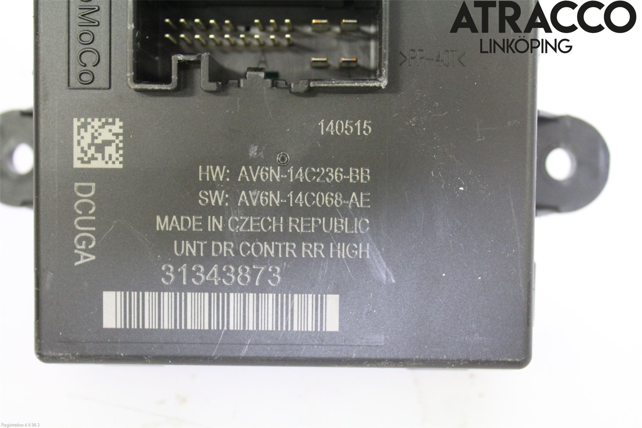 Volvo V40 12-19 Styrenhet Dörr