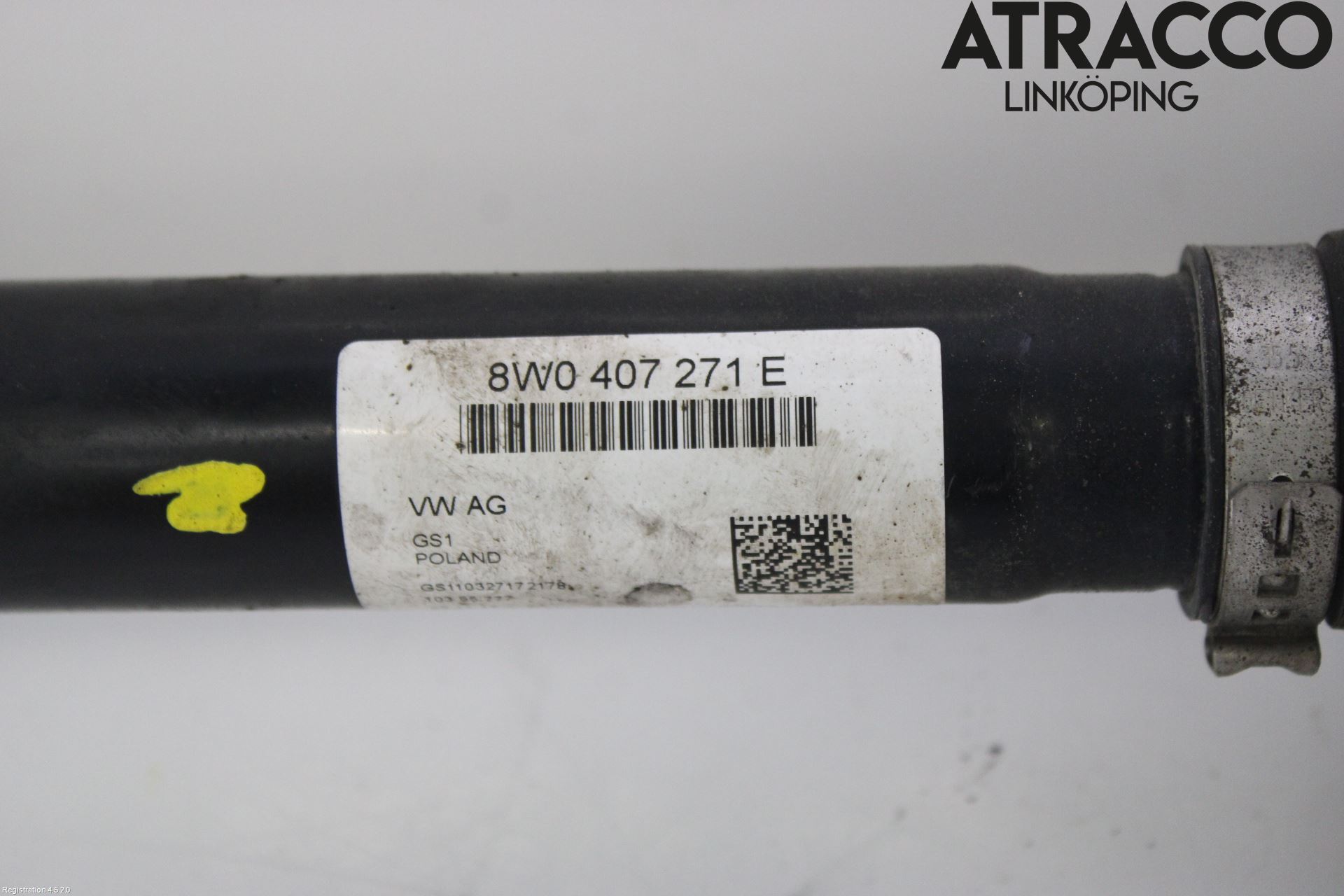 Audi A4/S4 B9 16-19 Drivaxel Fram Vänster