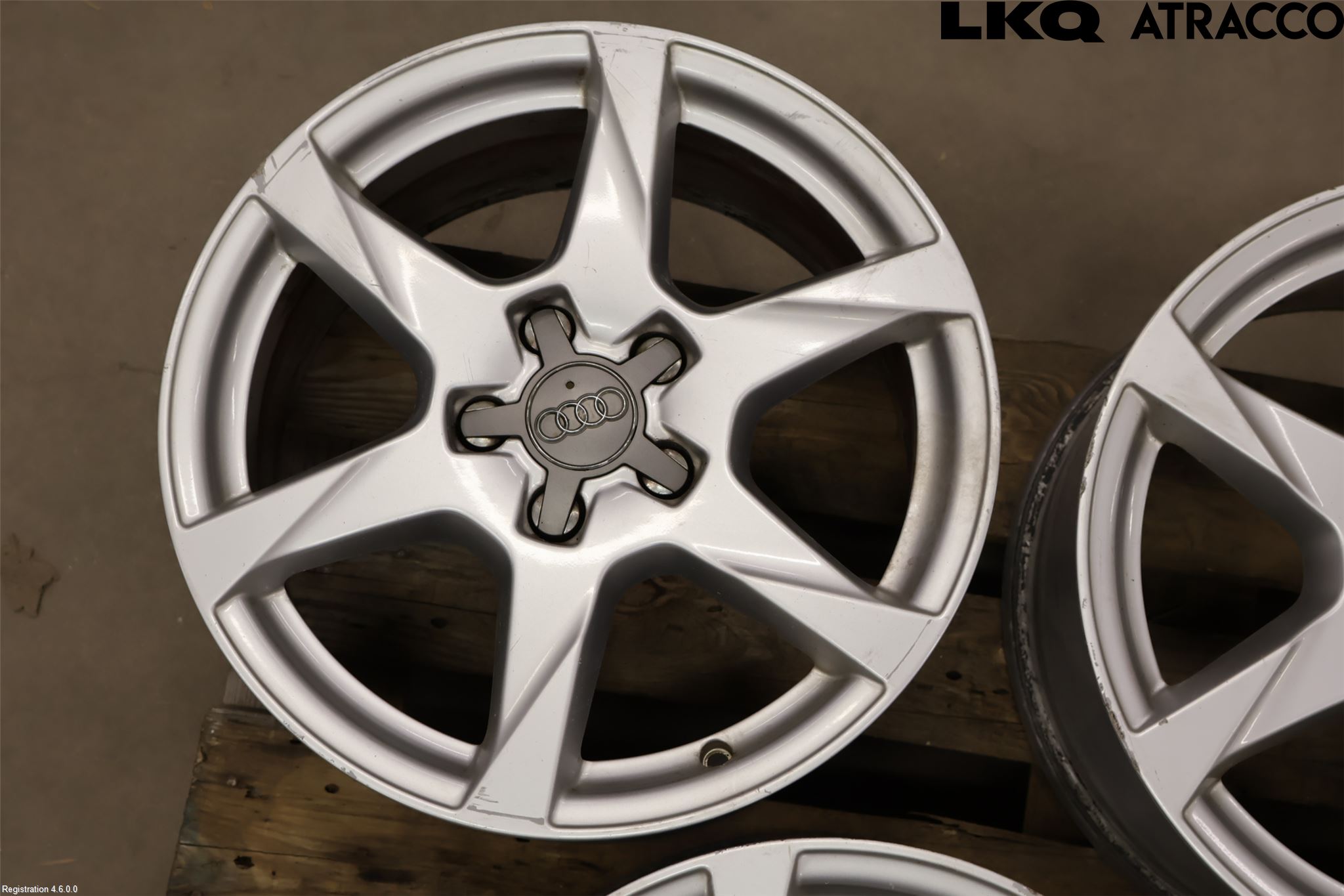 Audi A4/S4 08-11 Fälgsats Aluminium