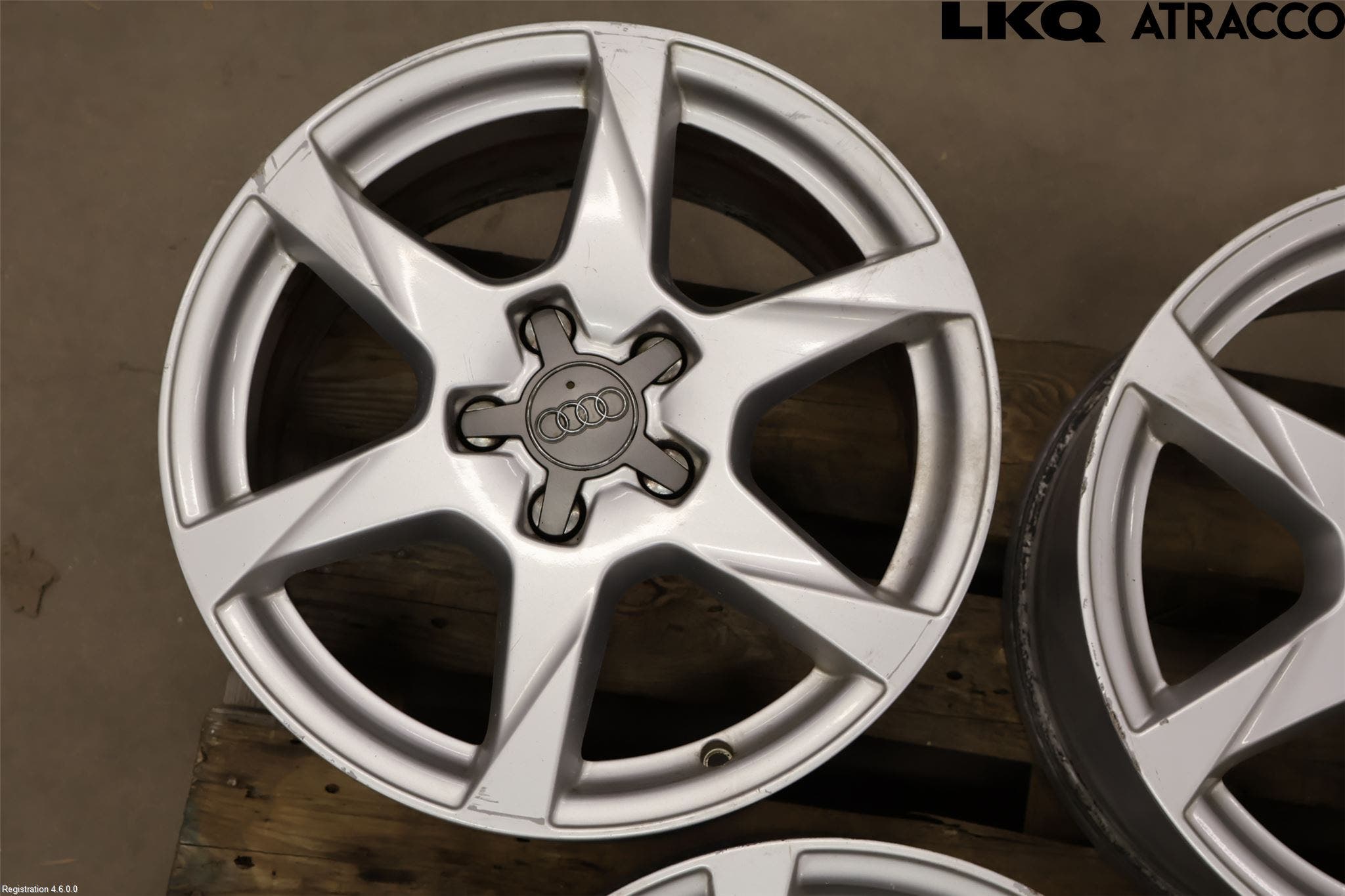 Audi A4/S4 08-11 Fälgsats Aluminium