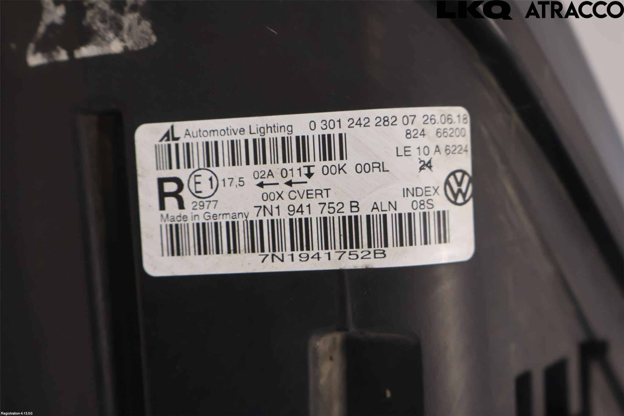 Volkswagen VW SHARAN 11- Strålkastare Höger