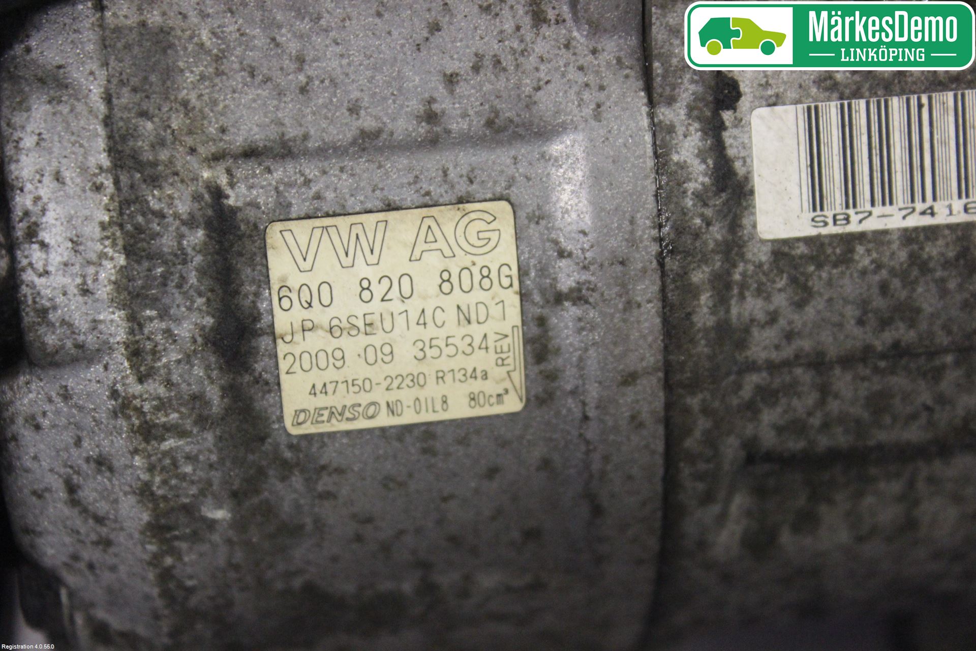 Skoda FABIA 07-14 Ac Kompressor