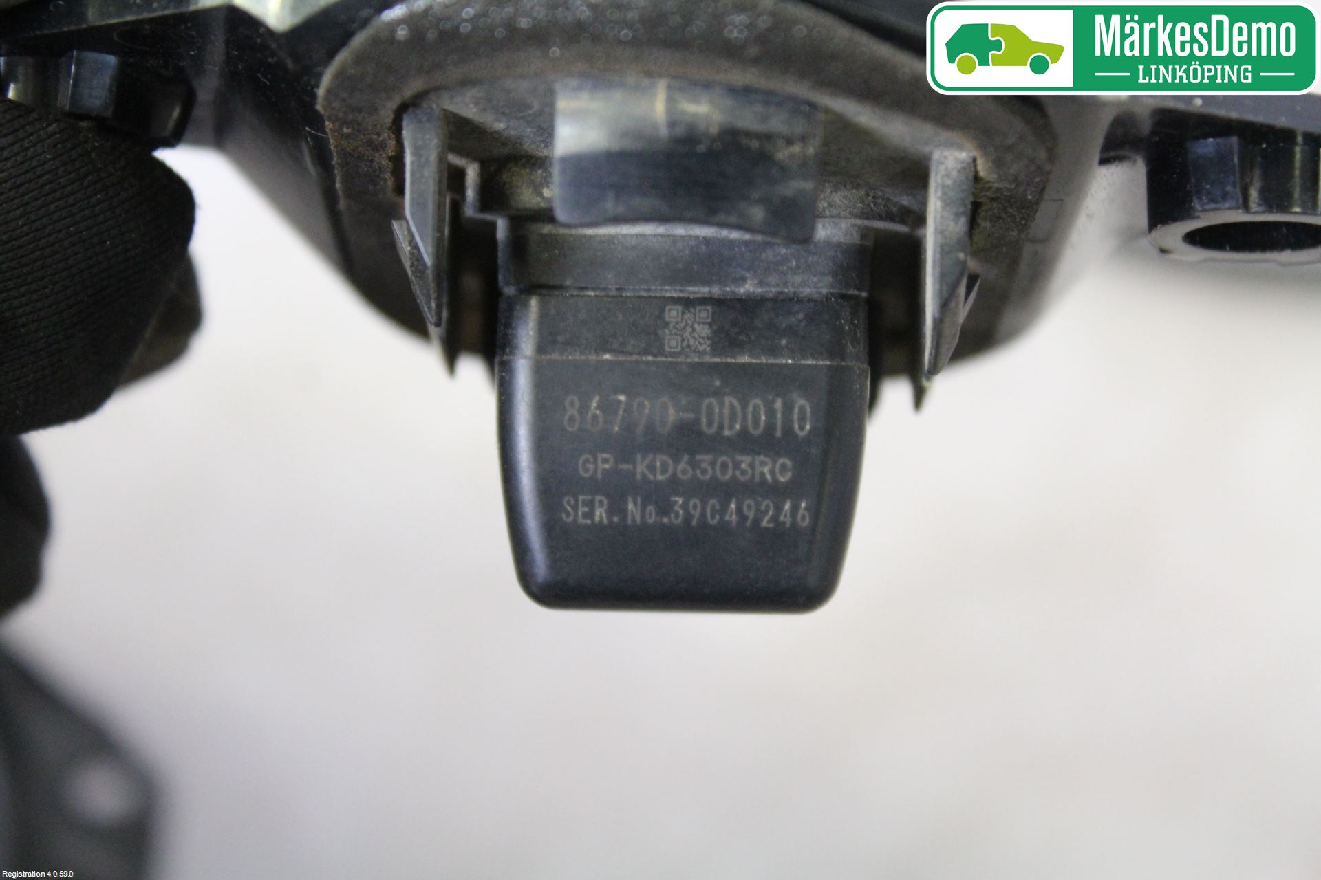 Toyota YARIS XP130 12-14 Parkeringshjälp Kamera