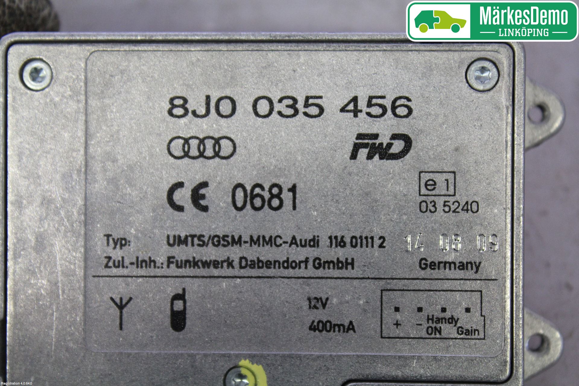 Audi A5 07-16 Antennförstärkare