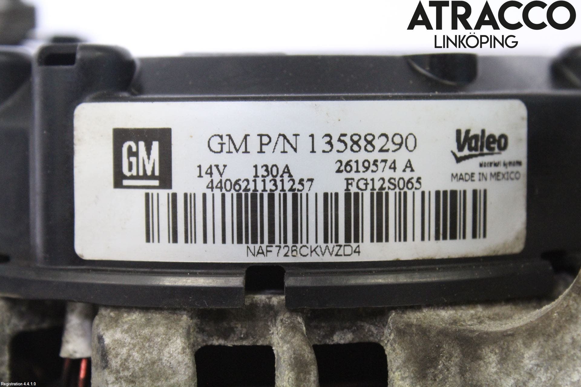 Opel ASTRA J 10-15 Generator