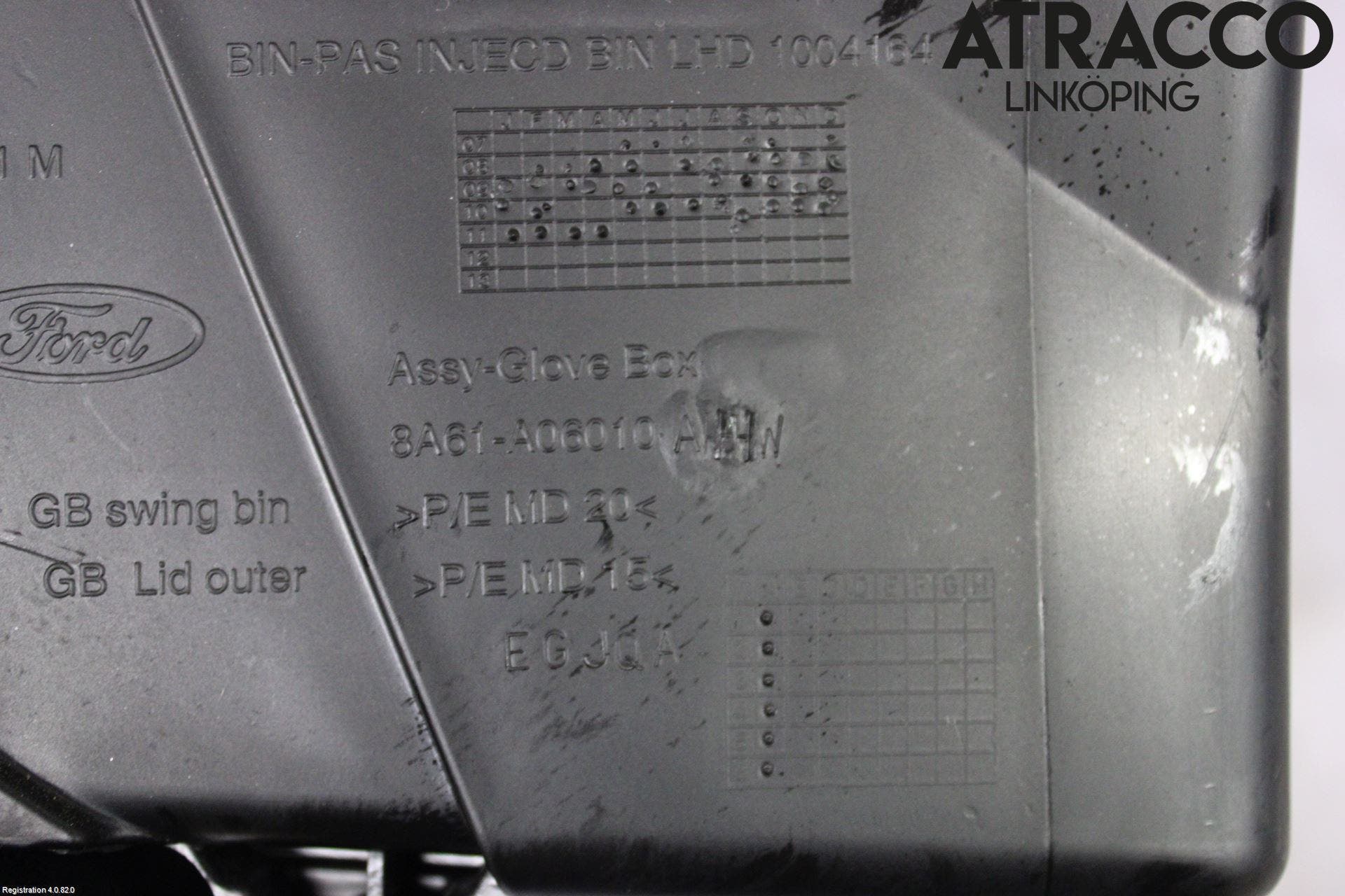 Ford FIESTA 09-12 Handskfacklucka