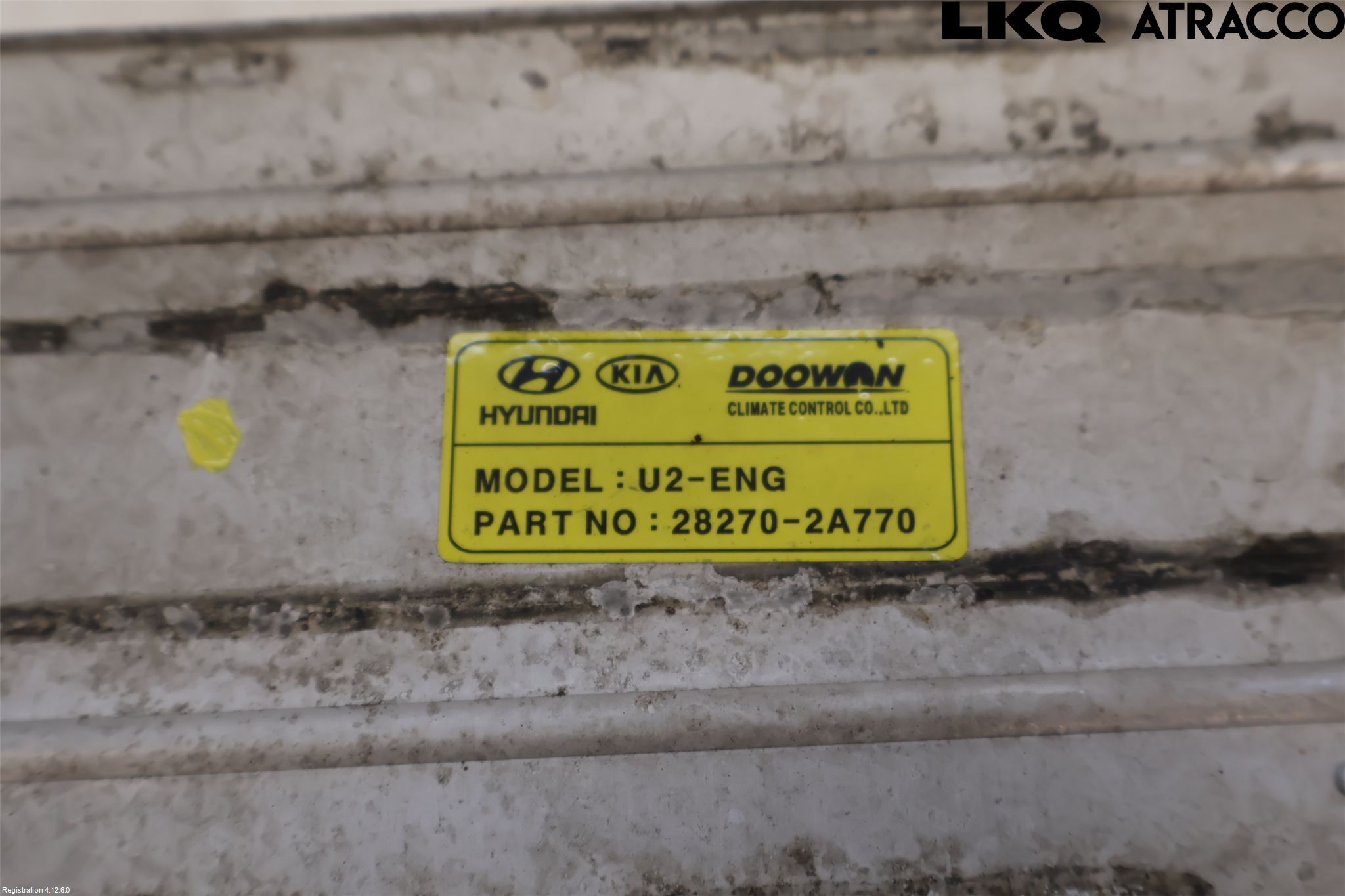 Kia CEED 12-18 Laddluft-Intercooler Kyl