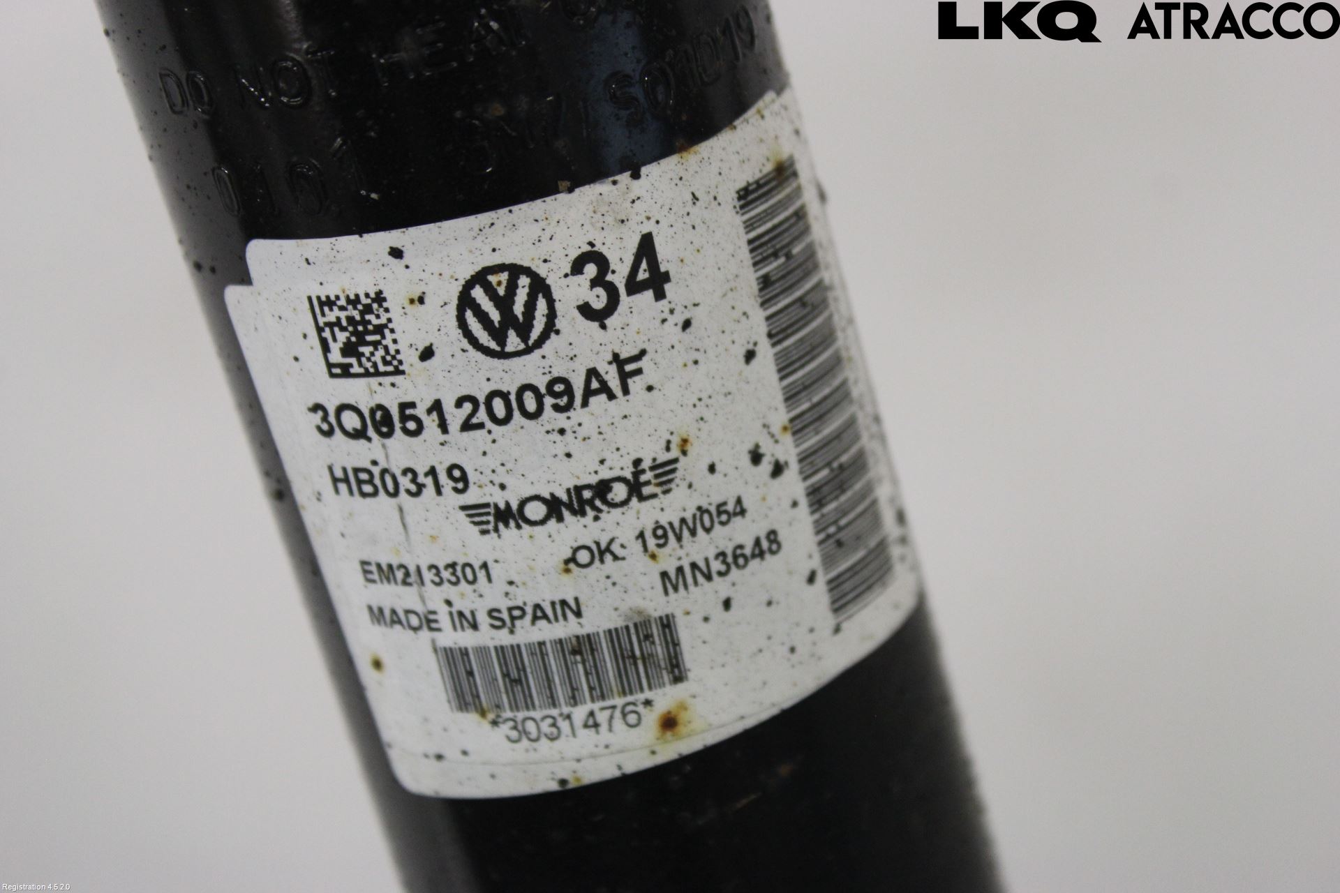 Skoda SUPERB 16-24 Stötdämpare Bak