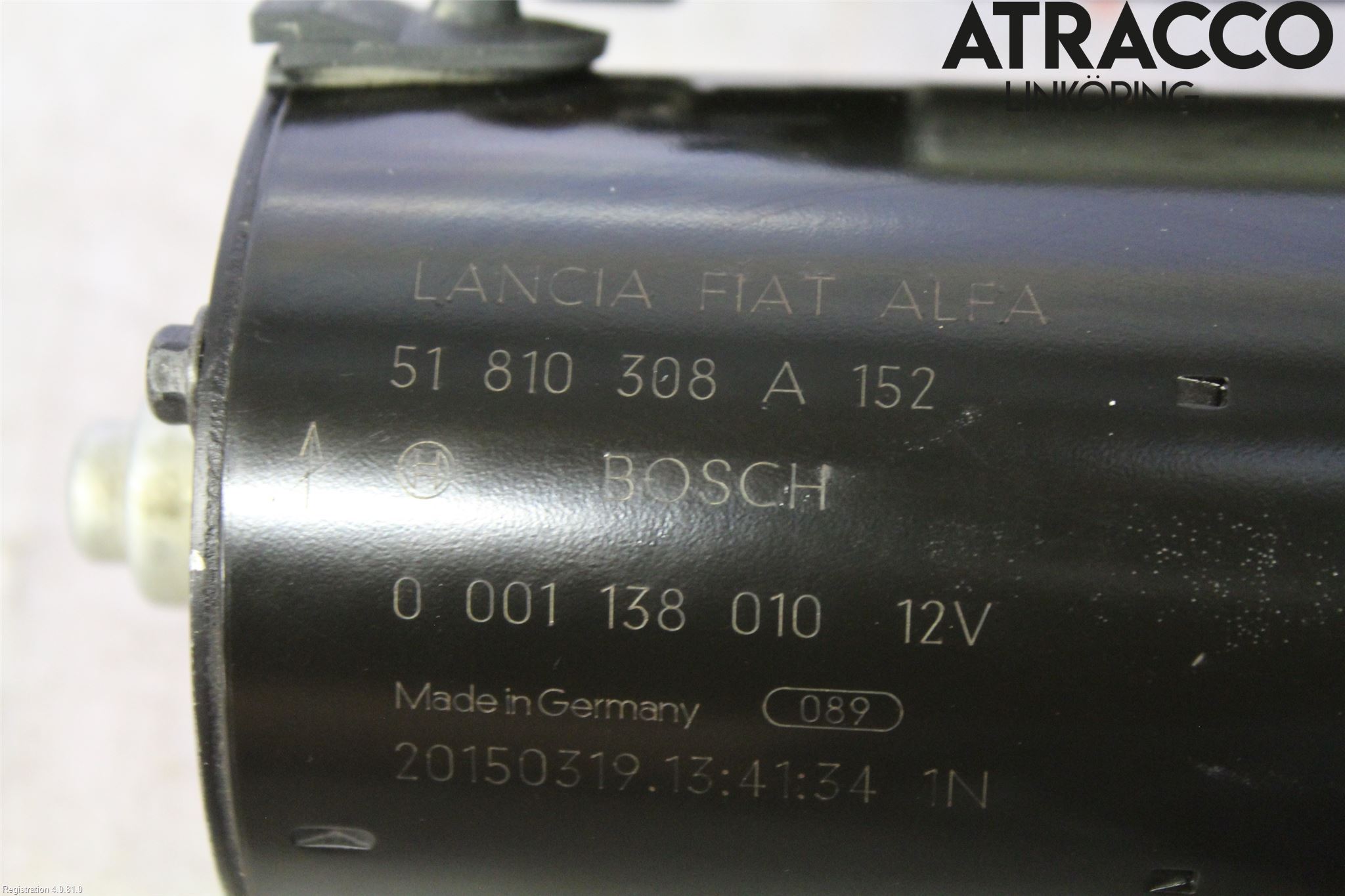 Fiat 500X 15- Startmotor Diesel